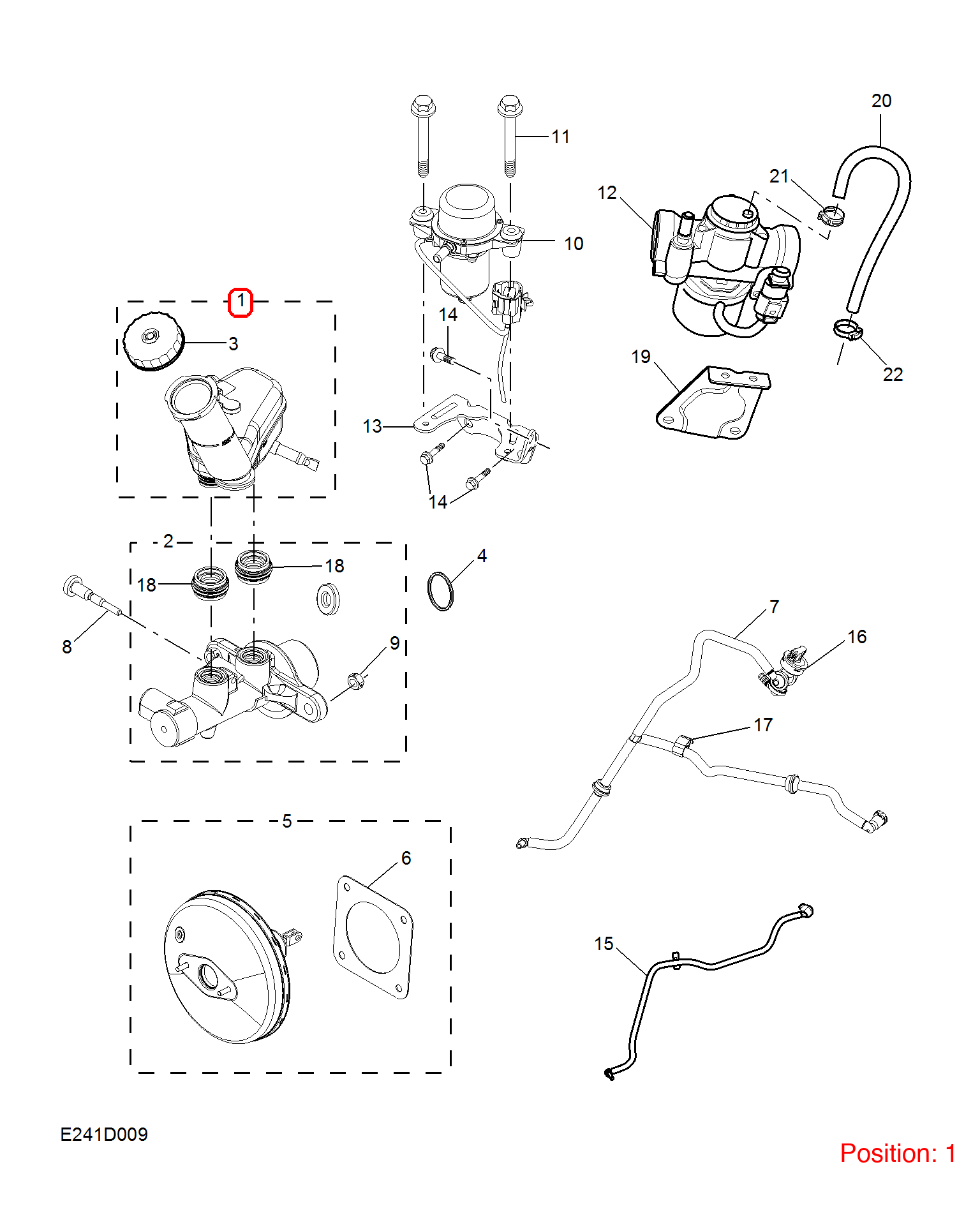 MG Brake fluid reservoir OEM 10157412 10157412-MG_OEM