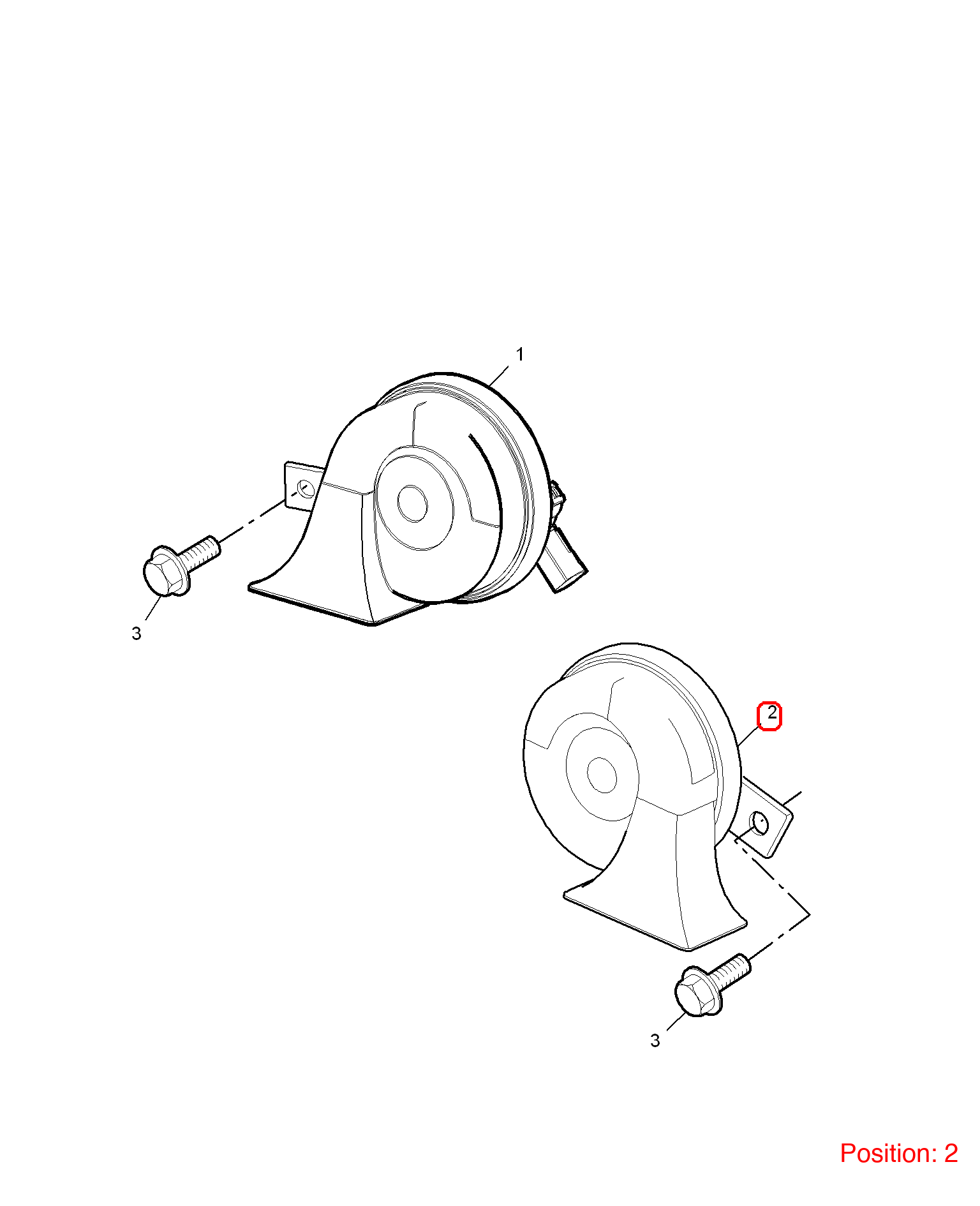 MG Horn OEM 10162248 FOR MG6 MG550 10162248-MG_OEM