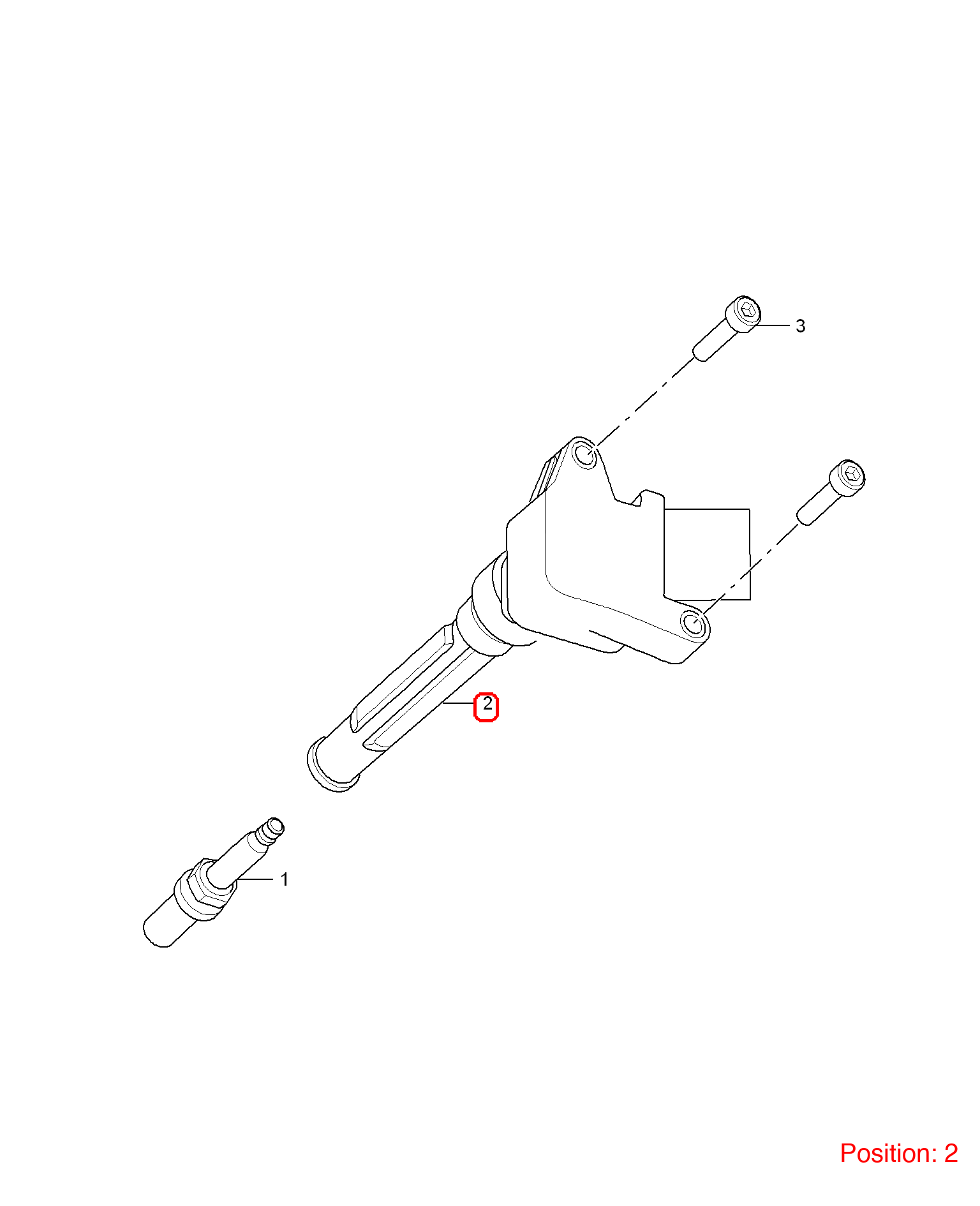 MG Ignition coil OEM 10163098 FOR MG RX5 RX8 10163098-MG_OEM