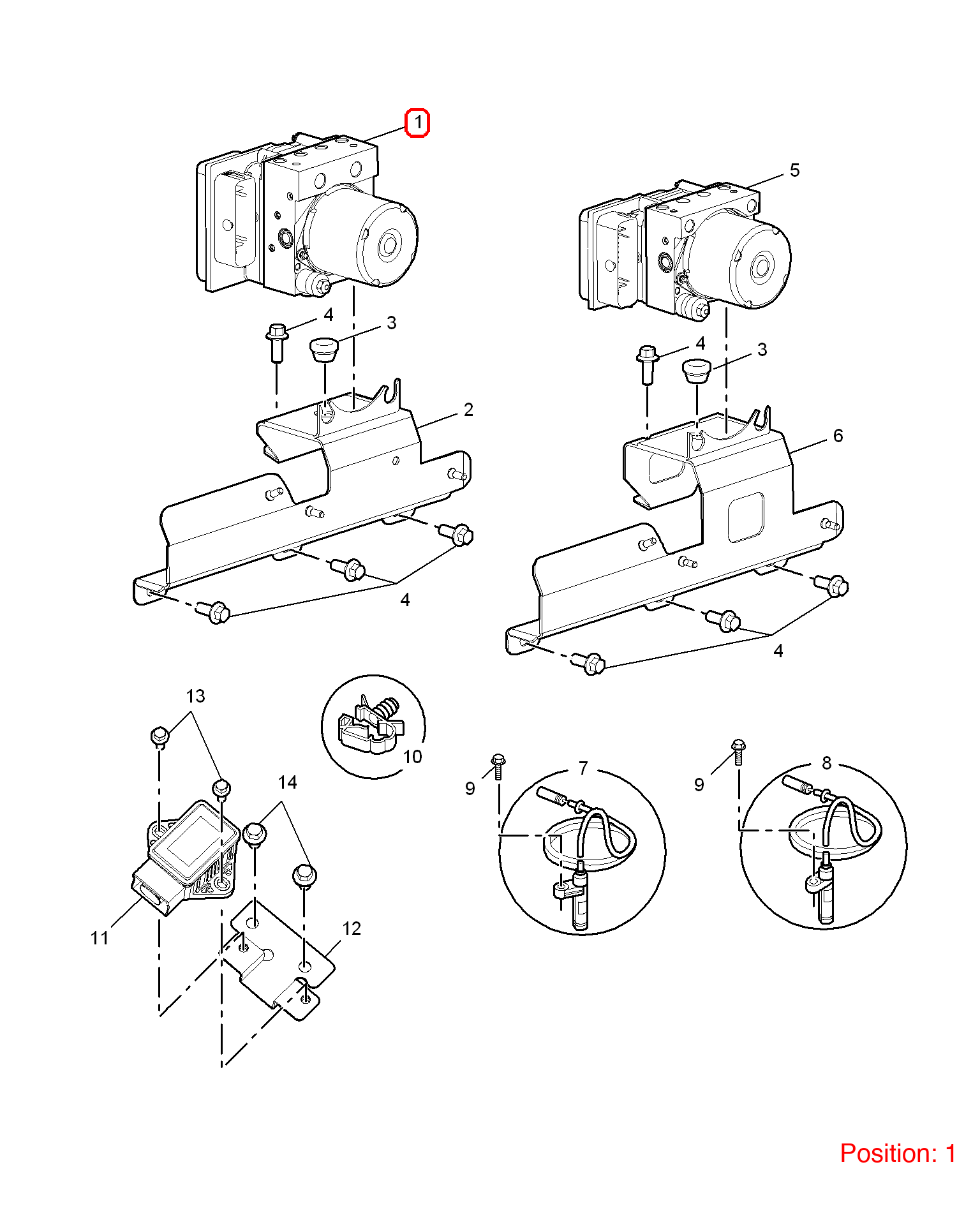 MG ABS pump OEM 10174812 FOR MG6 10174812-MG_OEM