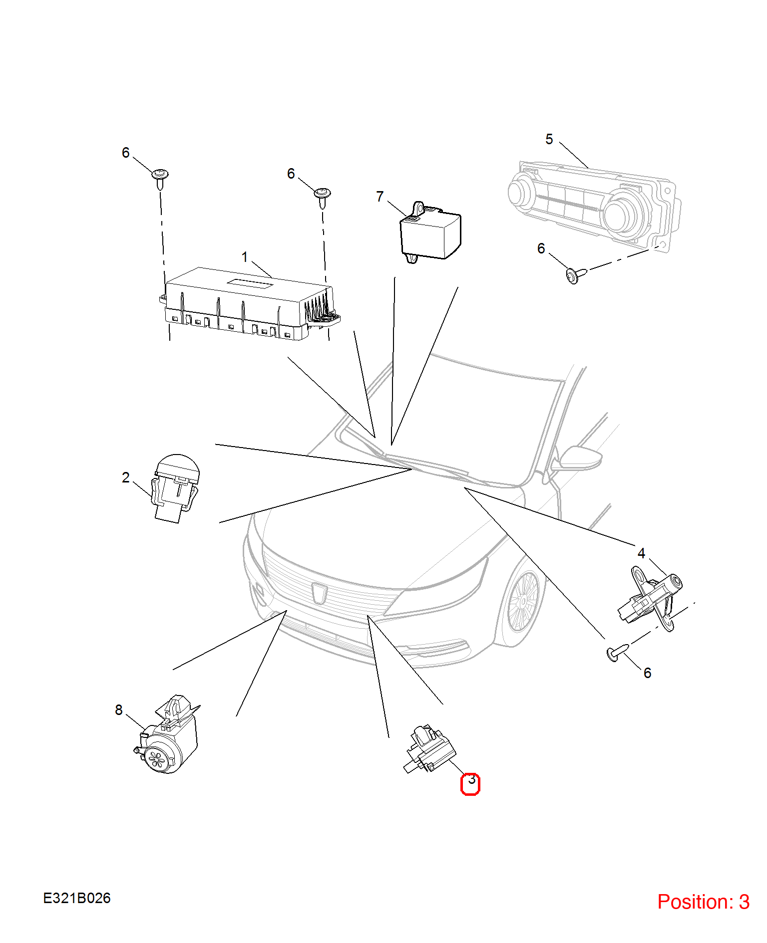 MG Temperature sensor OEM 10175065 FOR MG RX5 MG5 RX8 MG6 10175065-MG_OEM