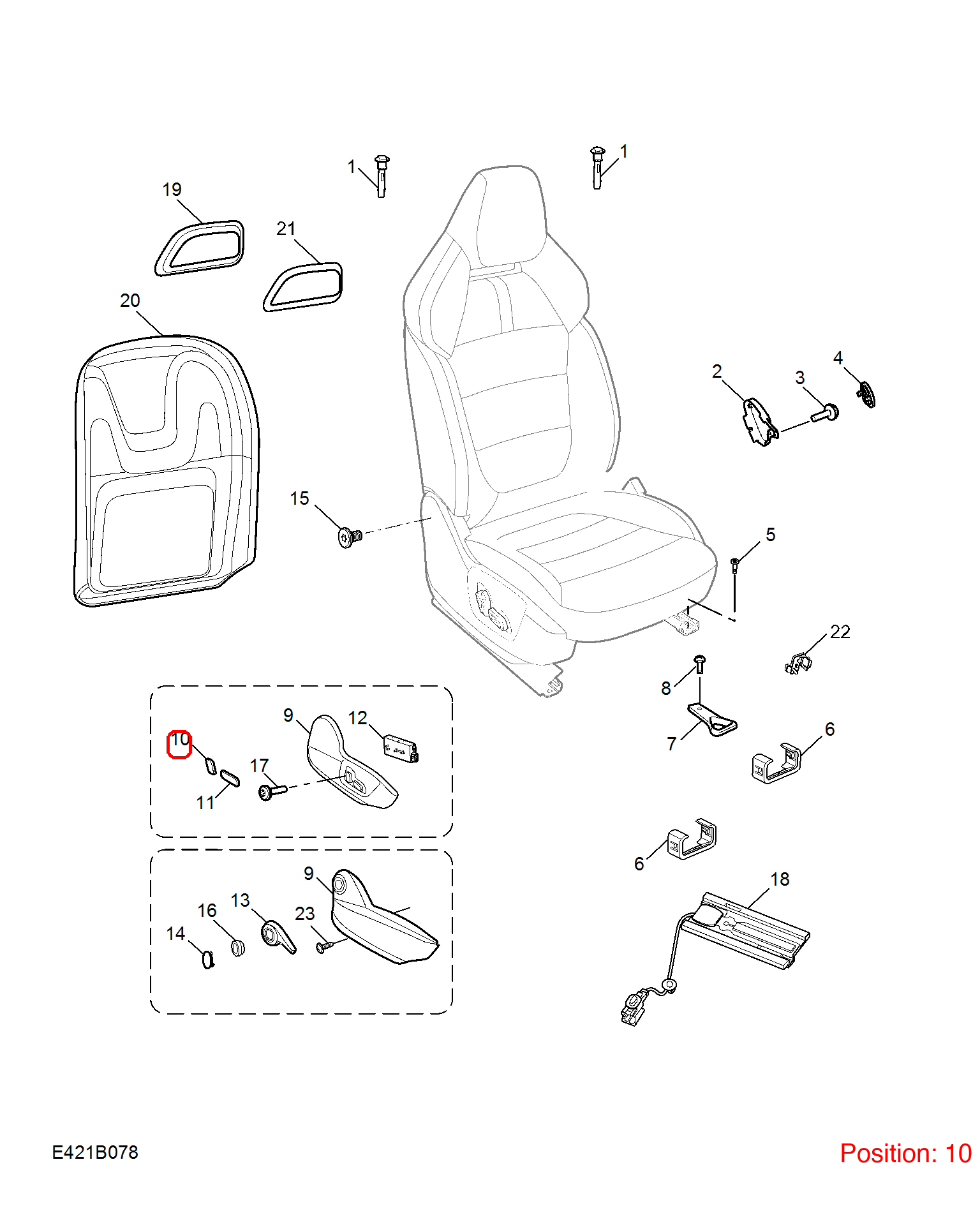 MG Switch button OEM 10175954PHD FOR MG 10175954PHD-MG_OEM