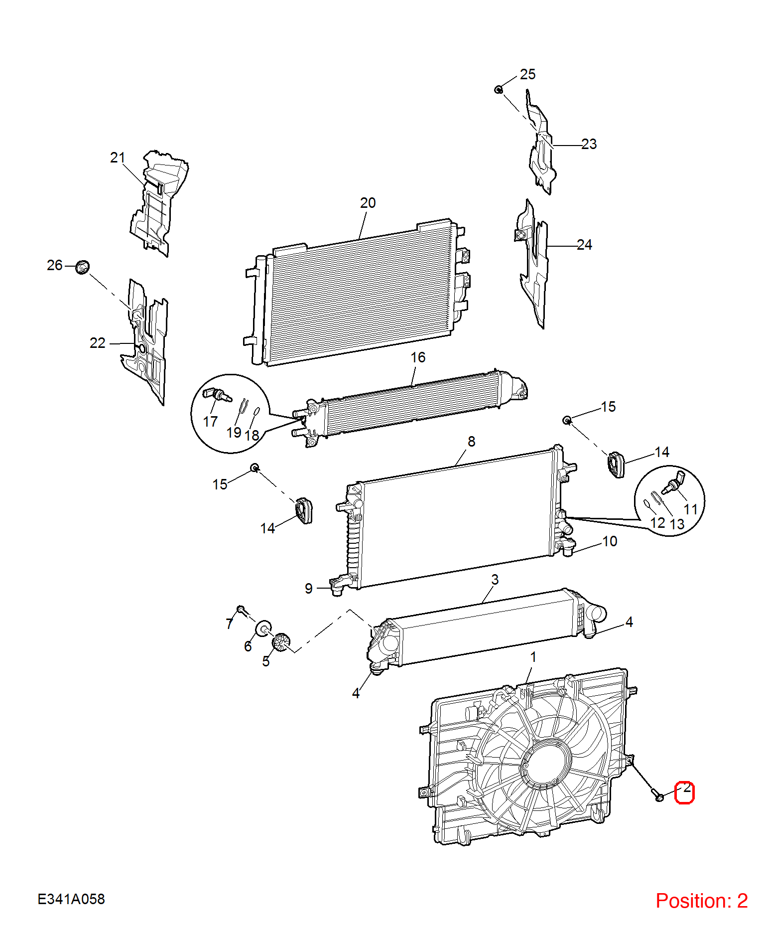 MG Screw OEM 10178544 FOR MG RX5 10178544-MG_OEM