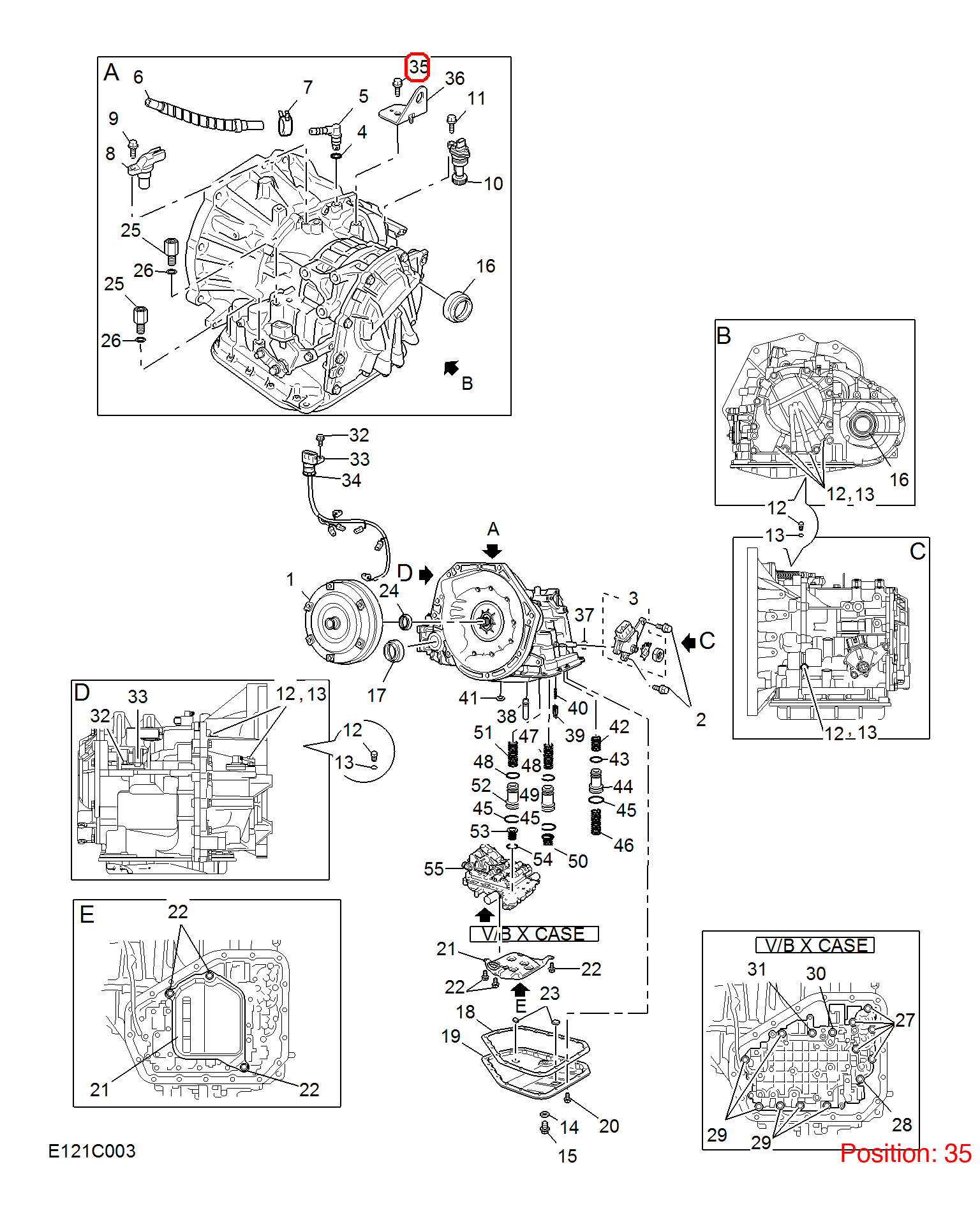 MG Screw OEM 10179674 FOR MG350 MG5 10179674-MG_OEM