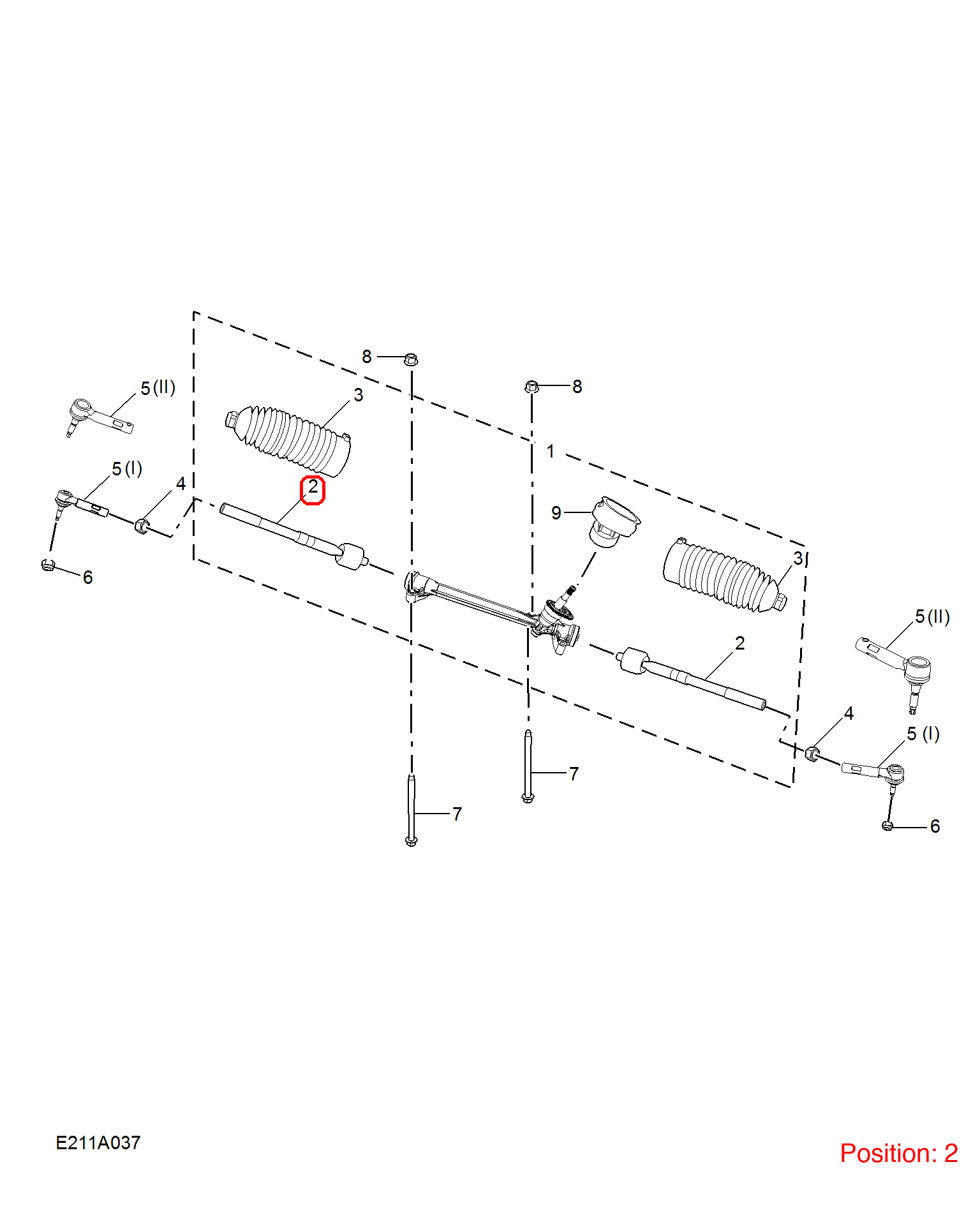 MG Tie Rod End OEM 10180855 FOR MG MG6 10180855-MG_OEM