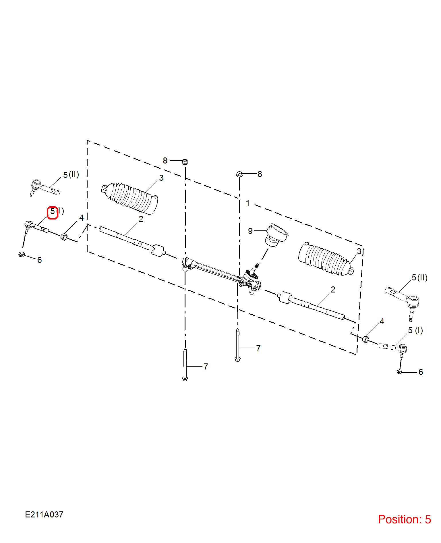 MG Tie Rod End OEM 10180856 FOR MG MG6 10180856-MG_OEM