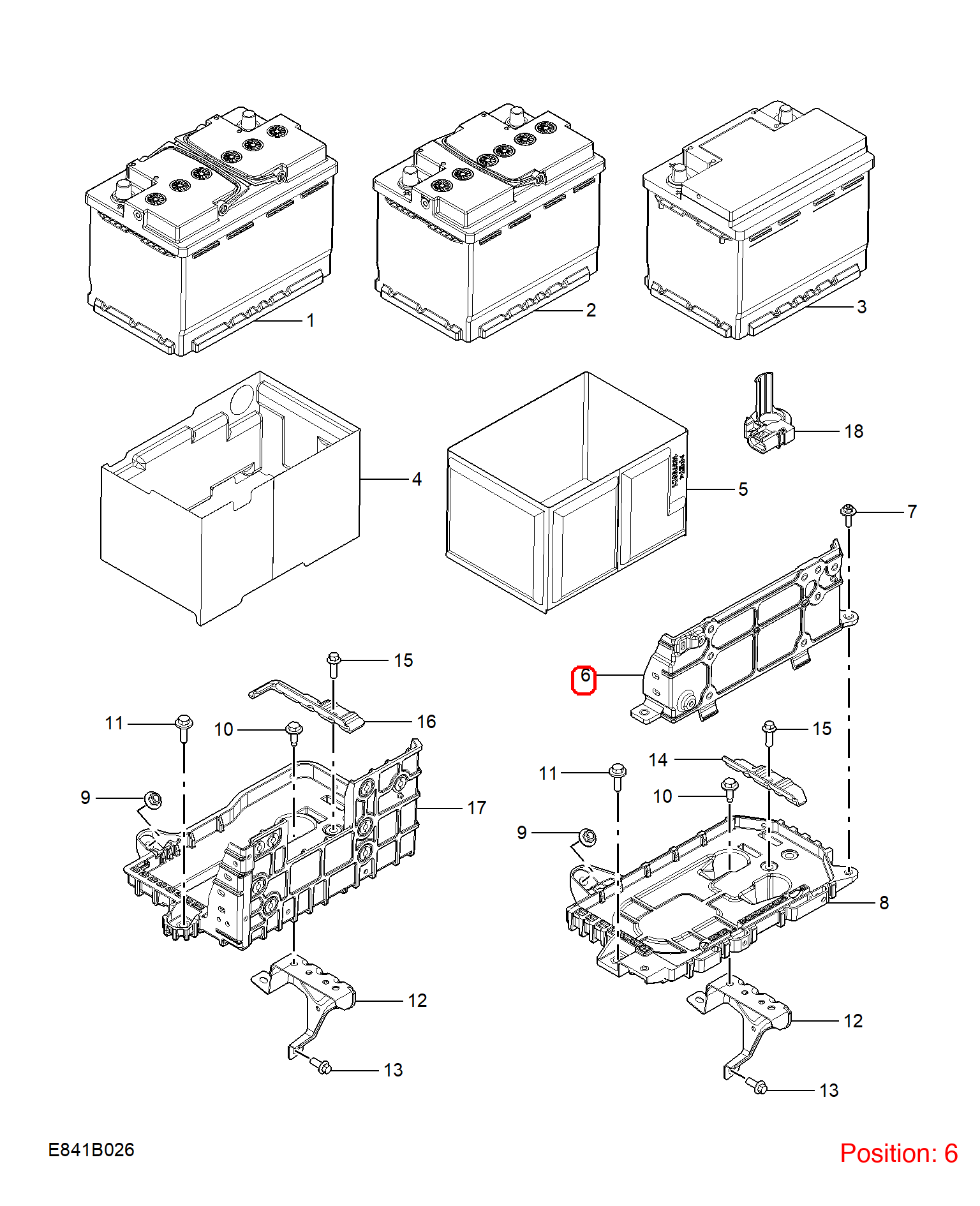 MG Bracket OEM 10185279 FOR MG6 10185279-MG_OEM