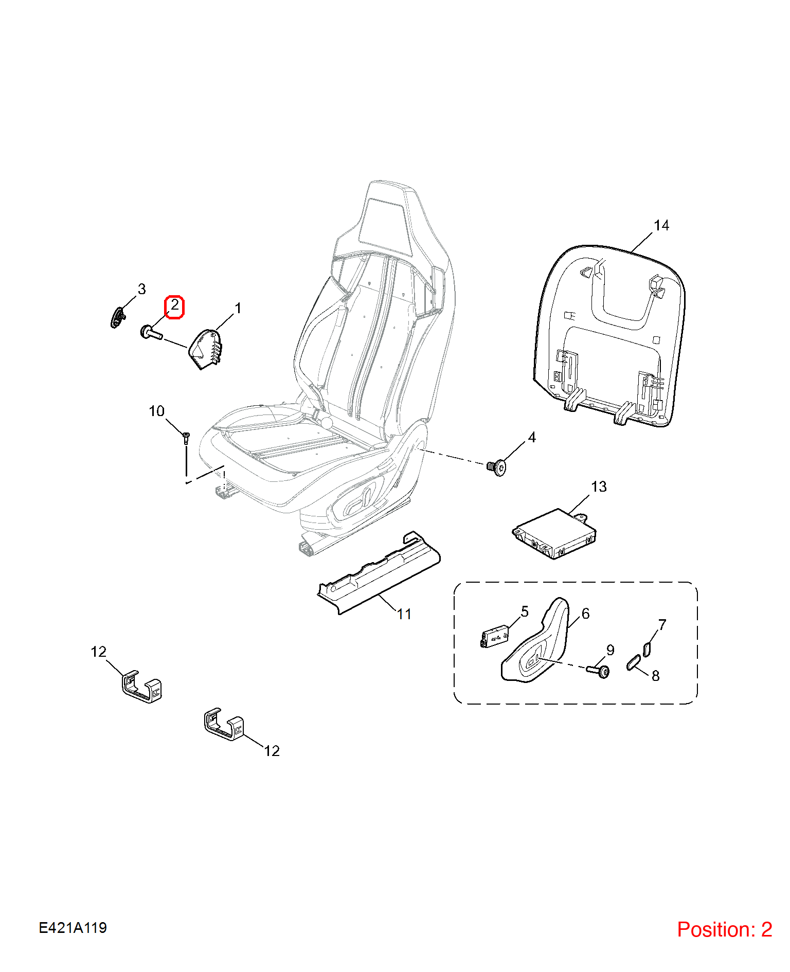 MG Screw OEM 10185651 FOR MG RX5 RX8 MG6 10185651-MG_OEM
