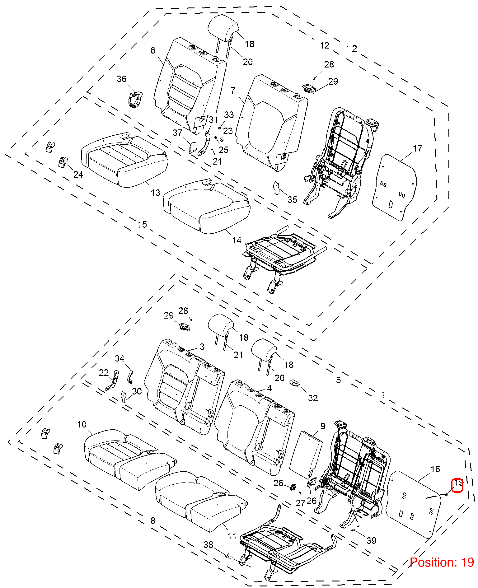 MG Buckle OEM 10185747 FOR MG RX5 RX8 10185747-MG_OEM