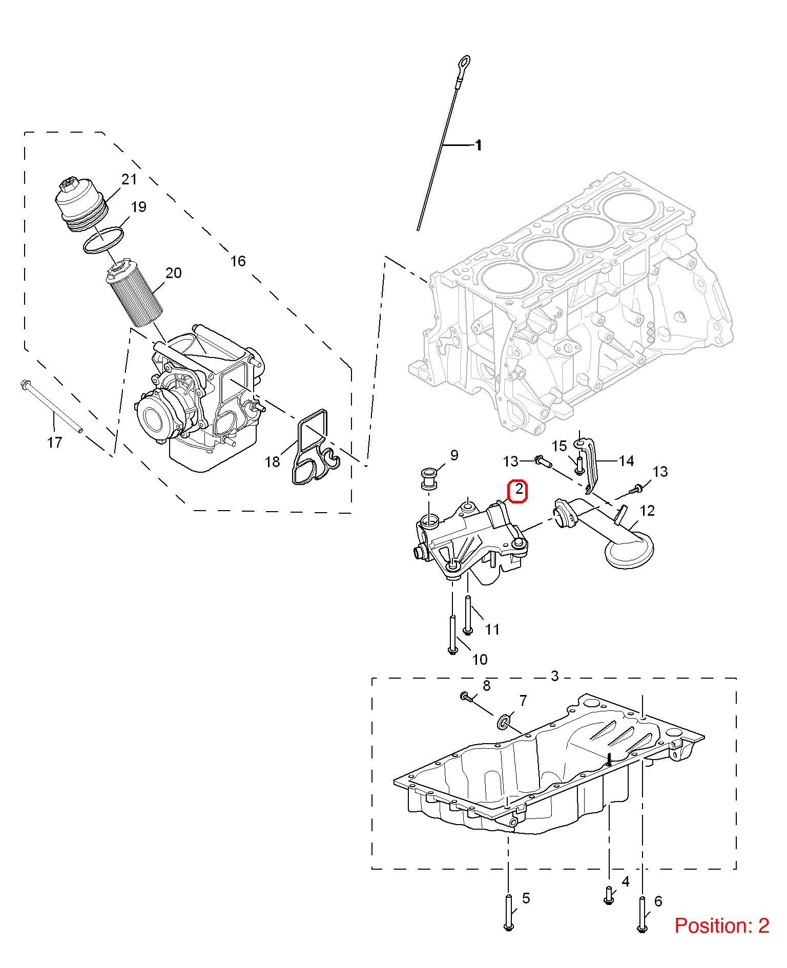 MG Oil pump OEM 10190520 FOR MG RX5 RX8 10190520-MG_OEM