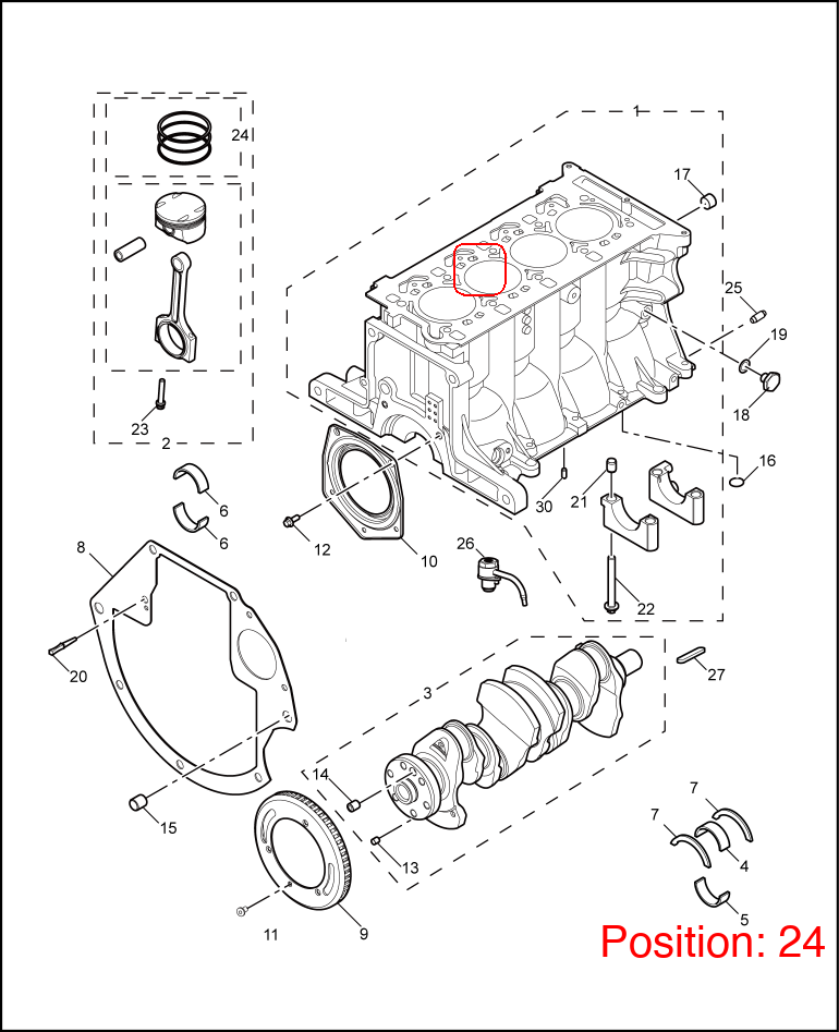 MG Piston ring OEM 10193269 10193269-MG_OEM