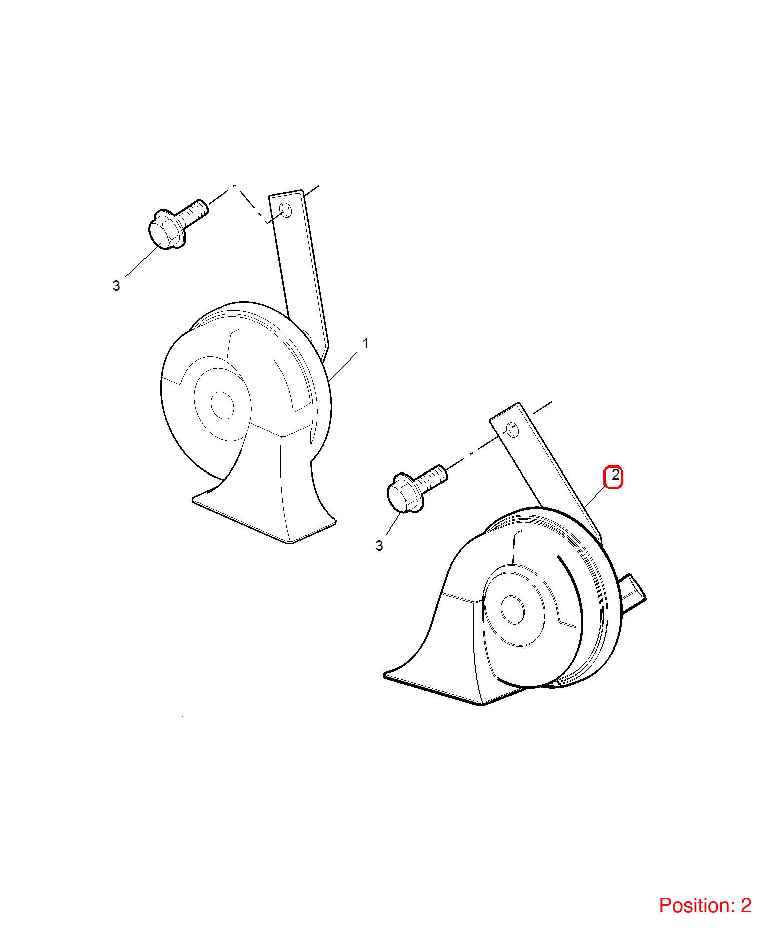 MG Horn OEM 10195321 10195321-MG_OEM