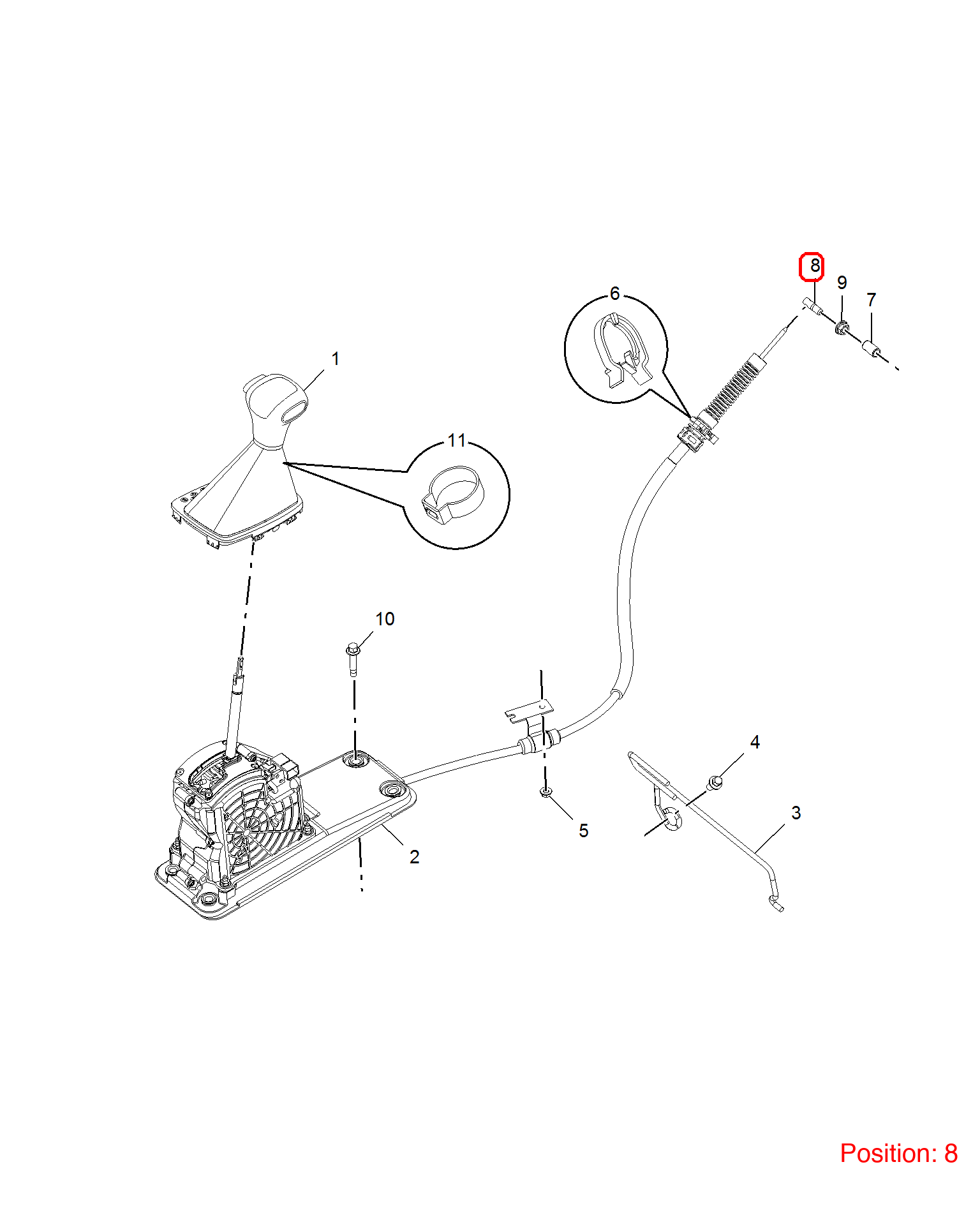 MG Screw OEM 10196863 FOR MG6 10196863-MG_OEM