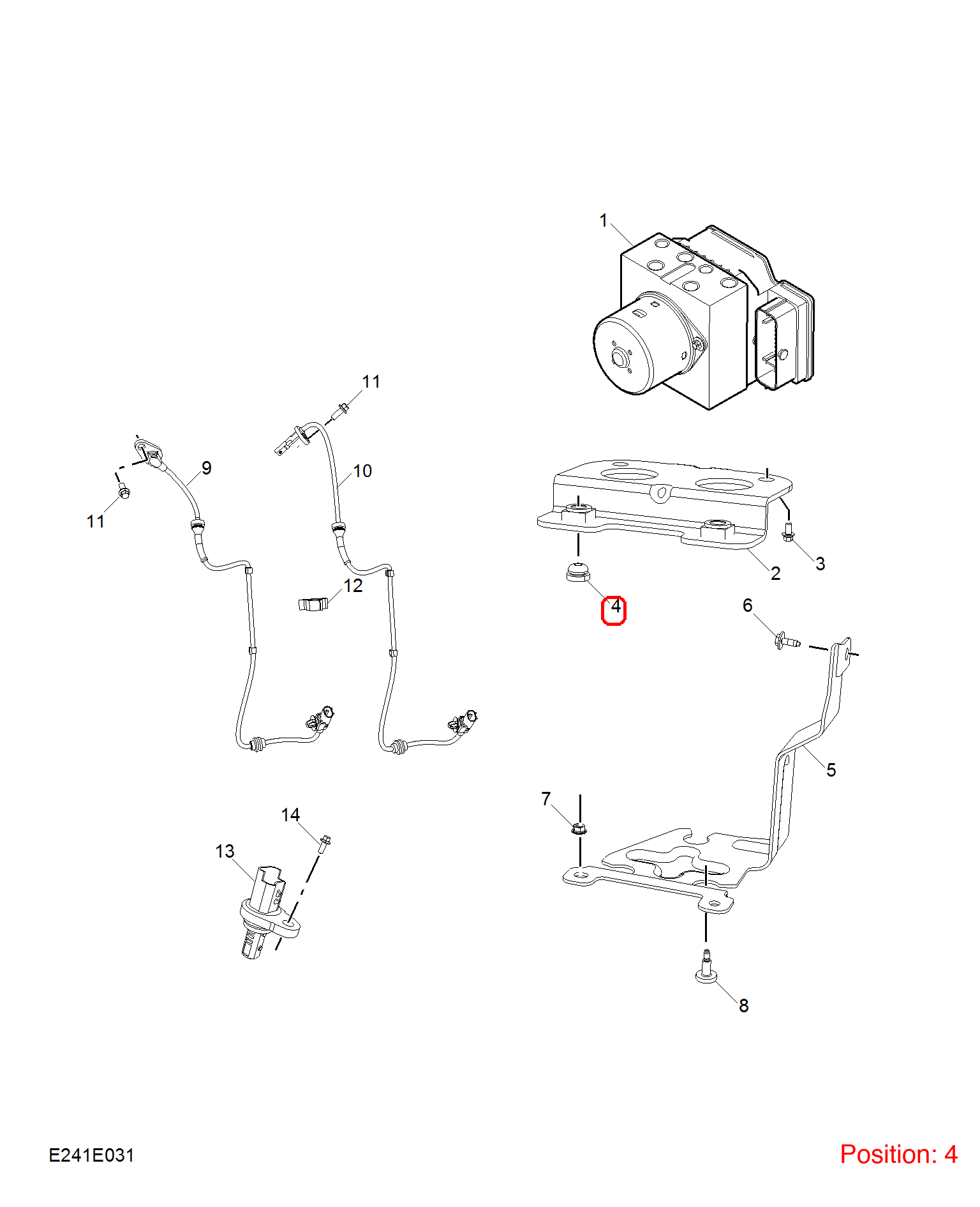 MG Rubber pad OEM 10198347 FOR MG MG5 RX8 MG6 10198347-MG_OEM