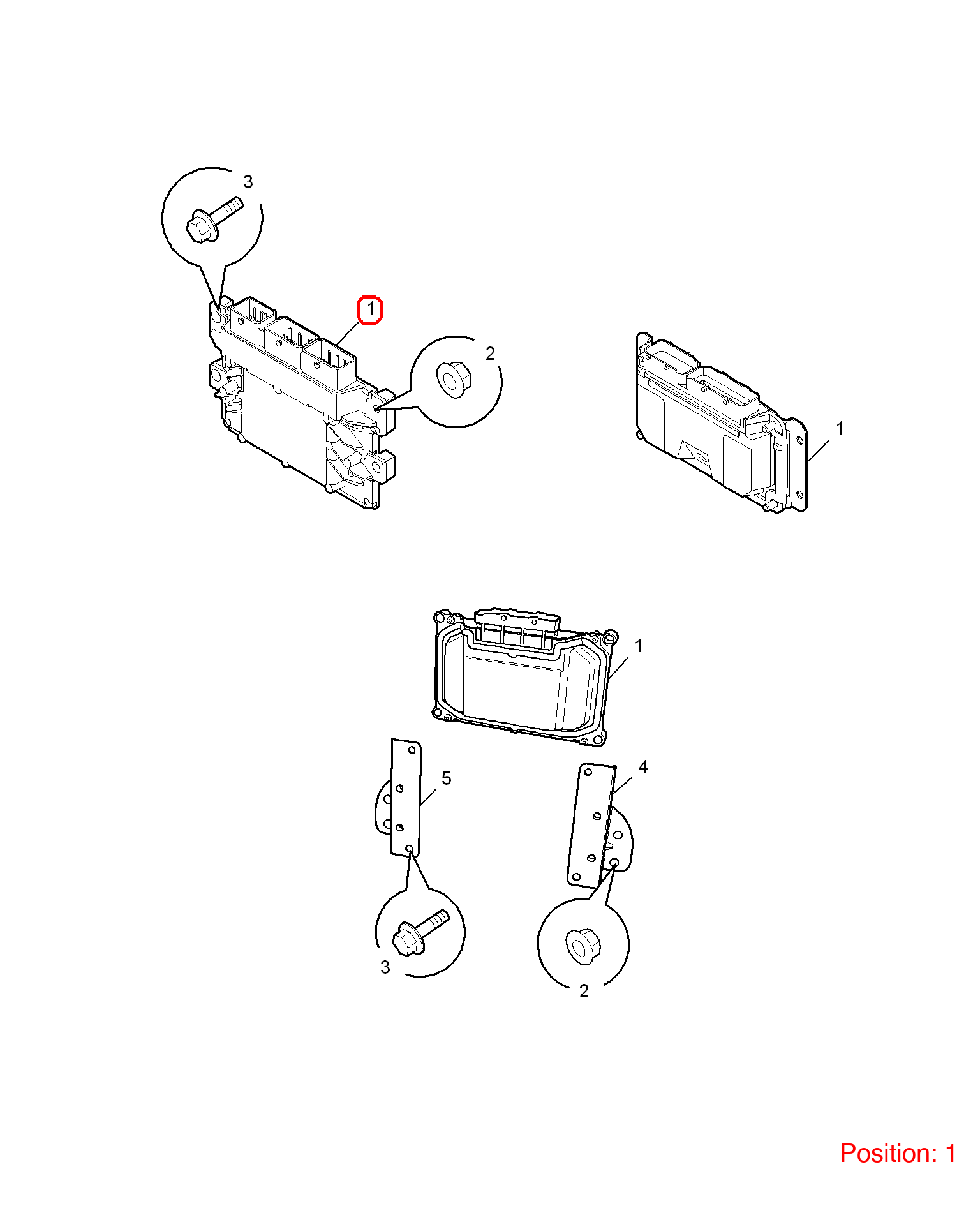 MG Engine computer OEM 10198701 FOR MG6 MG550 10198701-MG_OEM