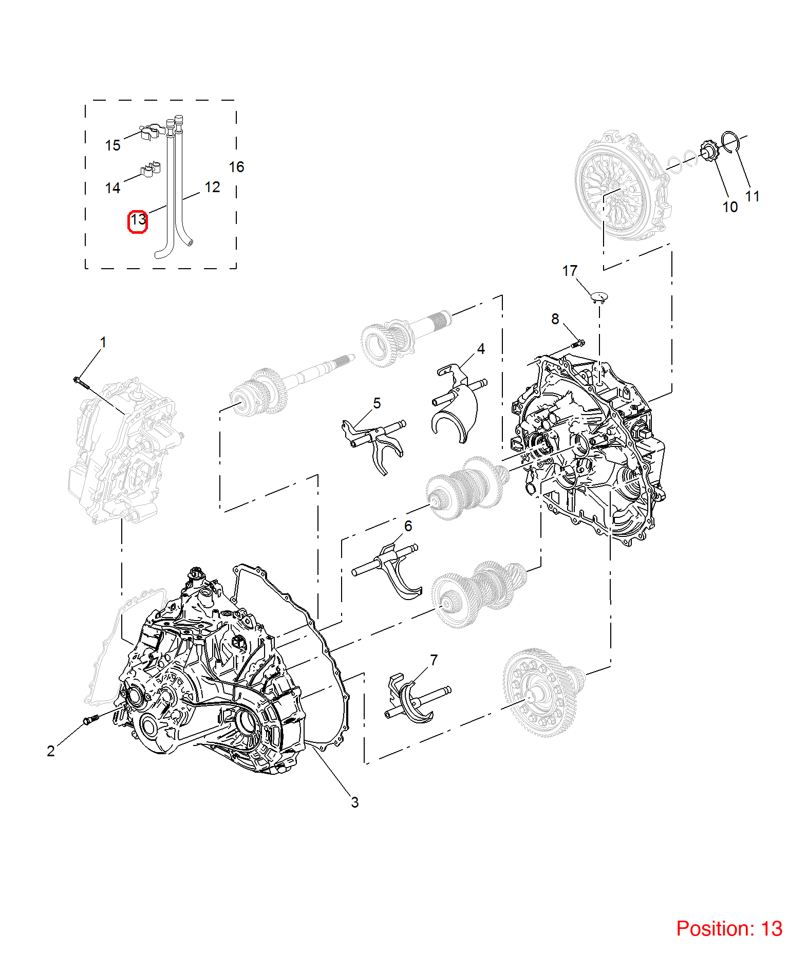 MG Transmission Breathing Vent OEM 10217784 10217784-MG_OEM