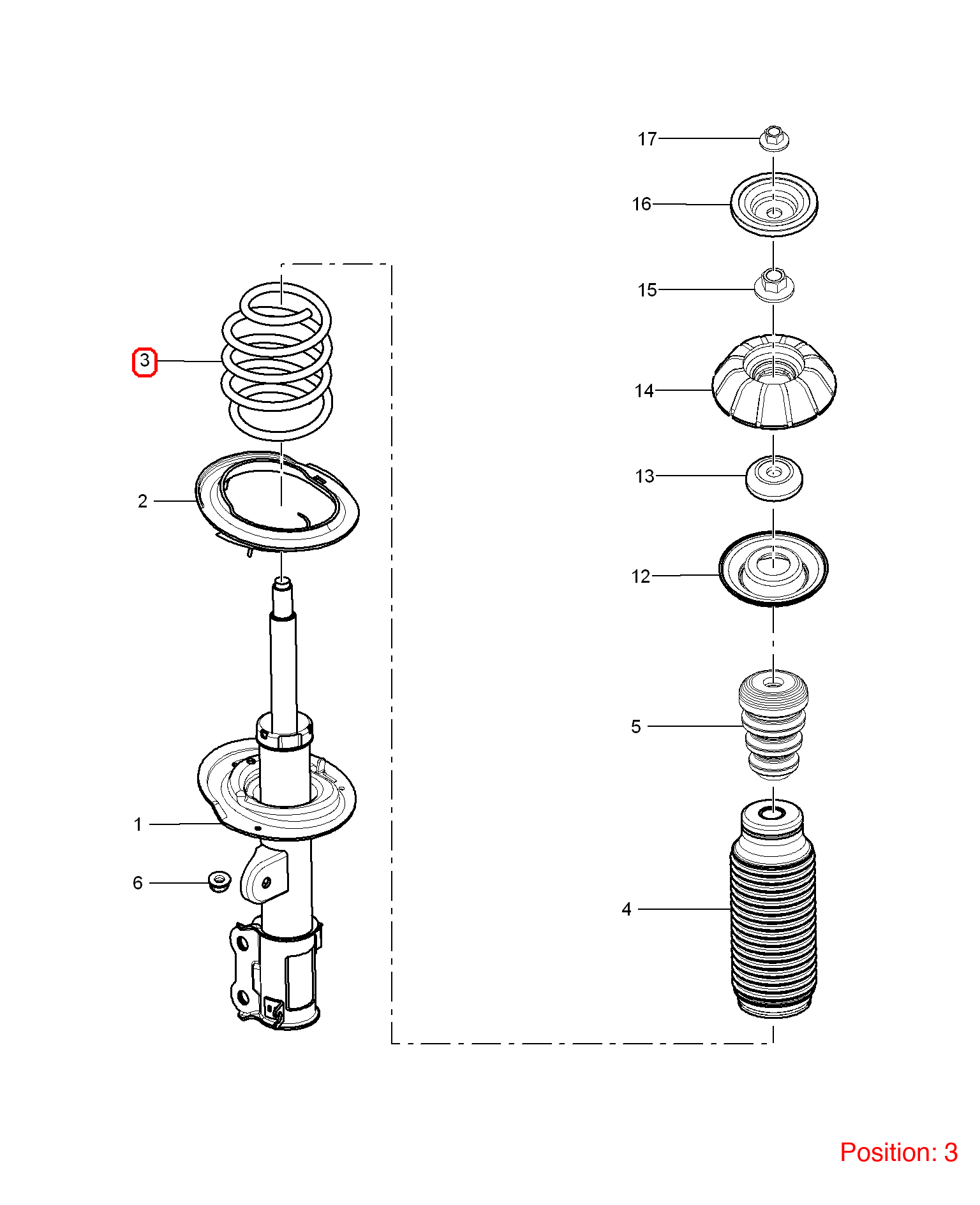 MG Shock absorber spring OEM 10221918 10221918-MG_OEM