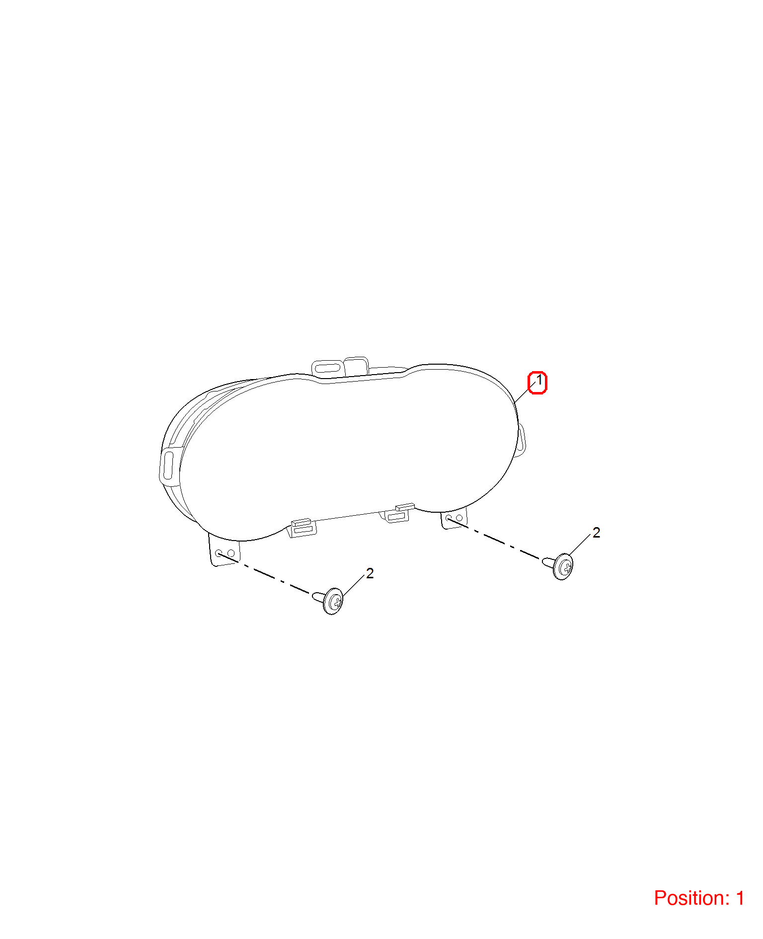 MG Combination instrument assembly OEM 10229349 FOR MG 10229349-MG_OEM