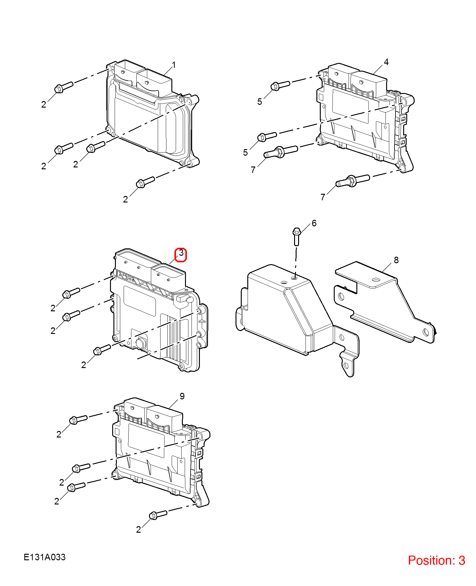 MG Engine computer OEM 10231003 FOR MG 10231003-MG_OEM