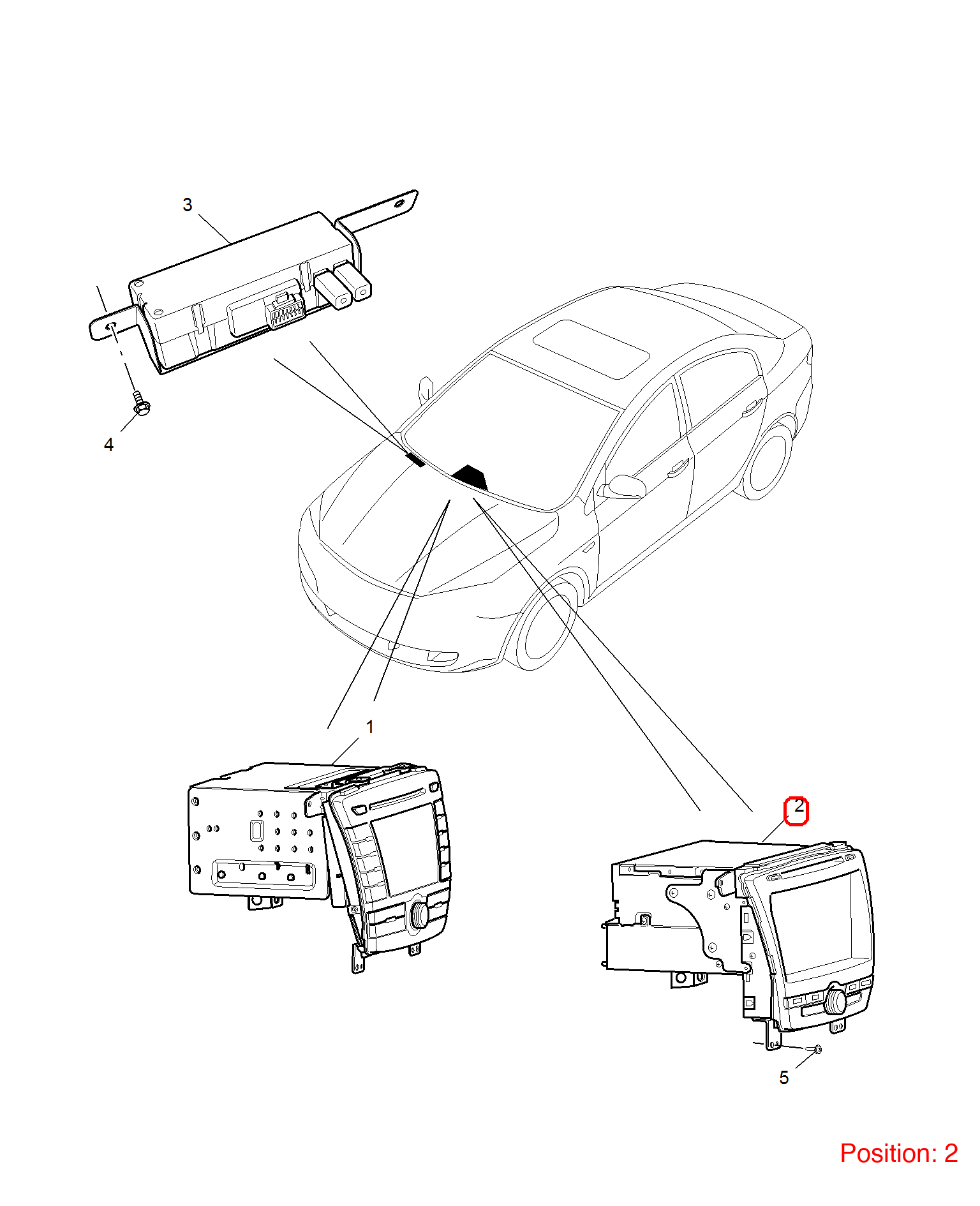 MG Navigation computer OEM 10231481 10231481-MG_OEM