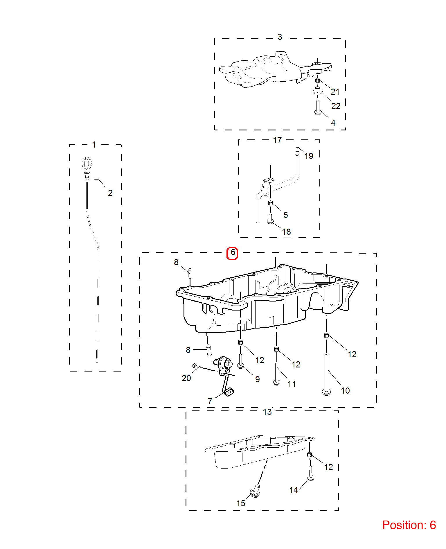 MG Engine oil pan OEM 10235892 FOR MG6 10235892-MG_OEM