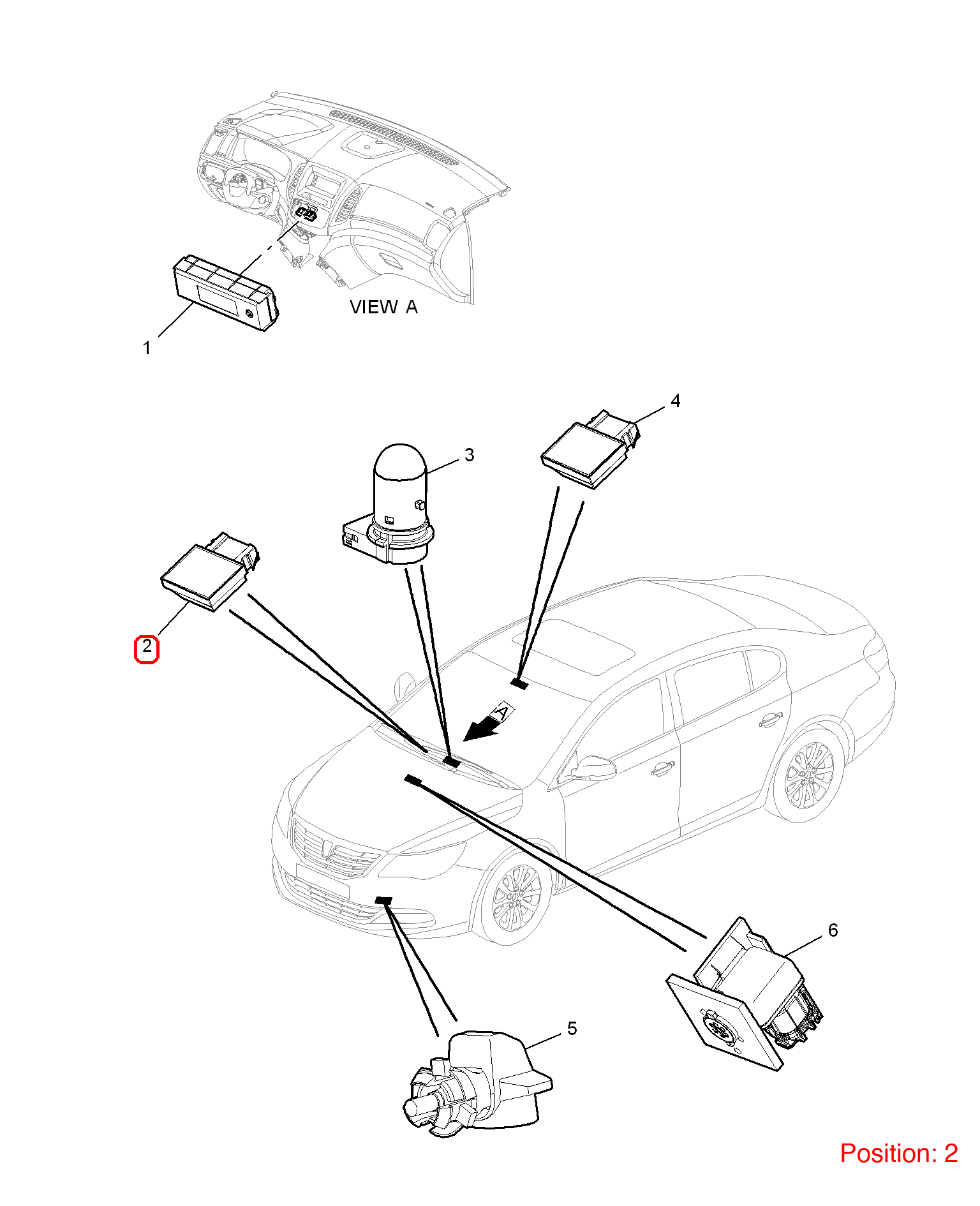 MG Interior temperature sensor OEM 10236282 FOR RX5 MG MG5 RX8 MG6 10236282-MG_OEM