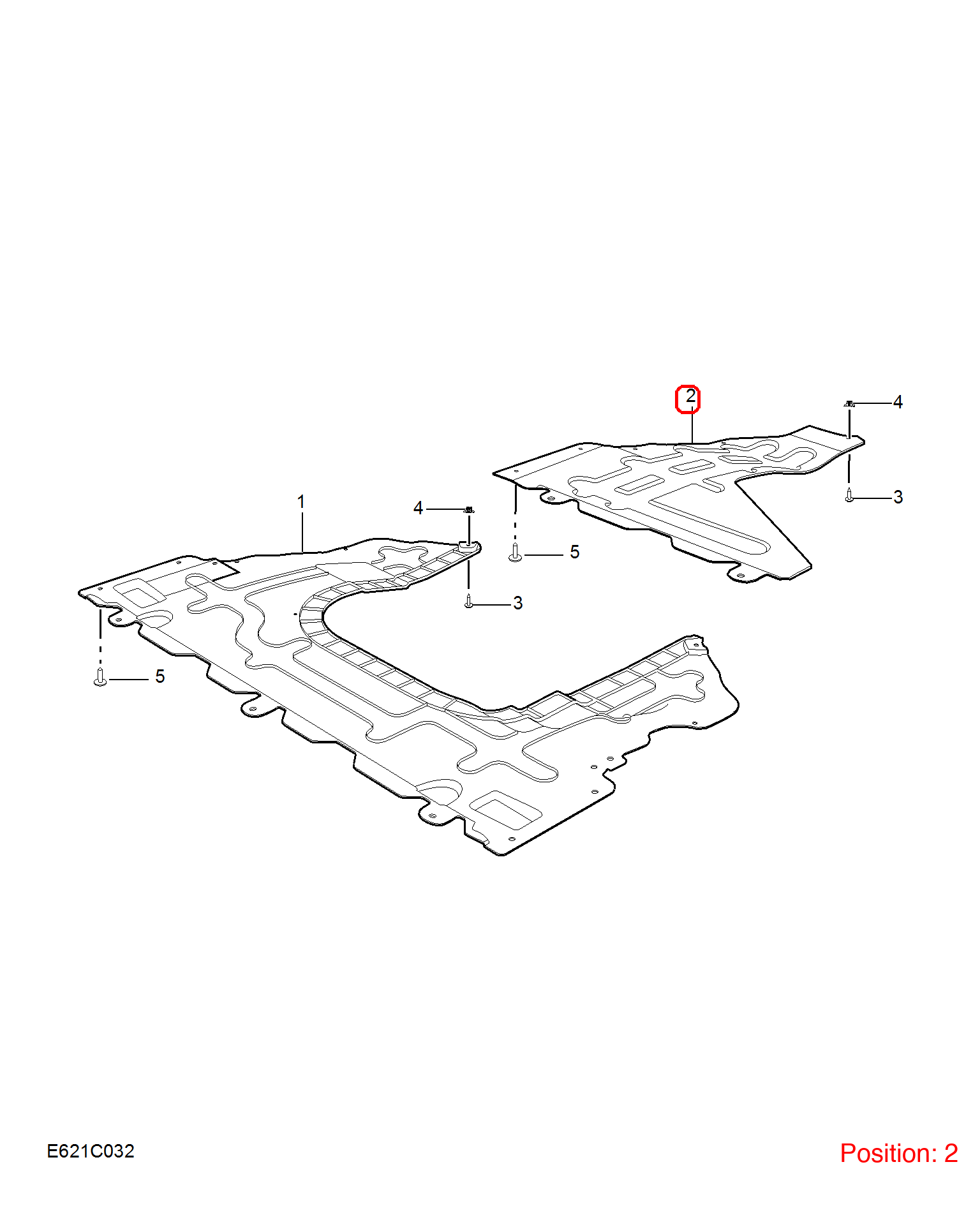 MG Engine lower guard plate OEM 10237806 FOR MG5 10237806-MG_OEM