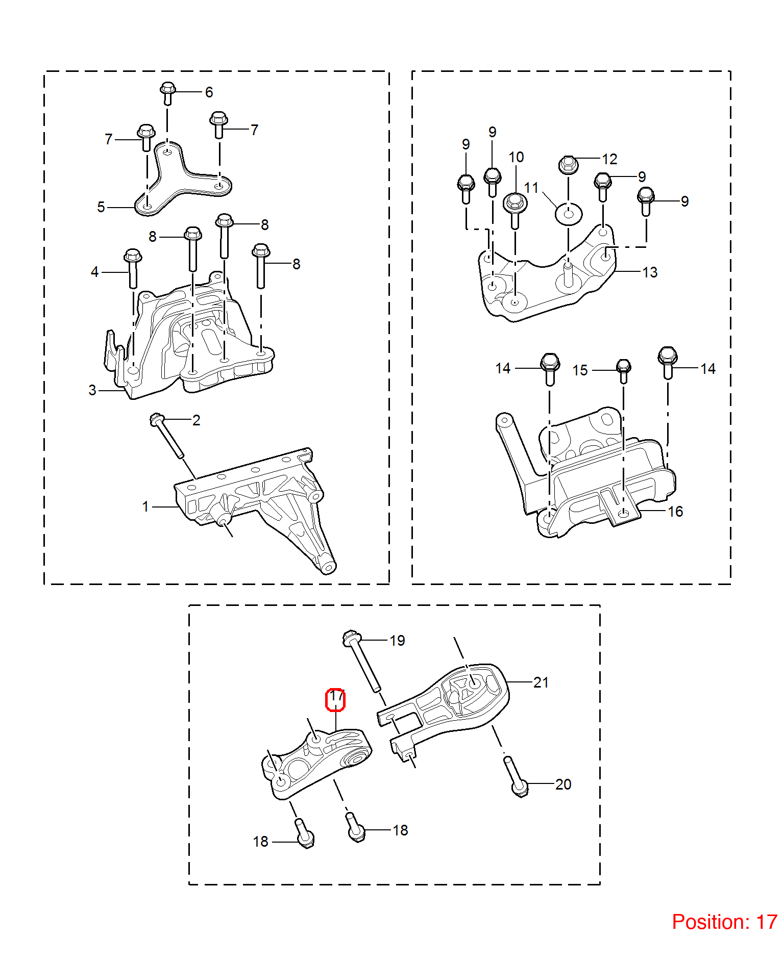 MG Engine mount bracket OEM 10238379 FOR MG 10238379-MG_OEM