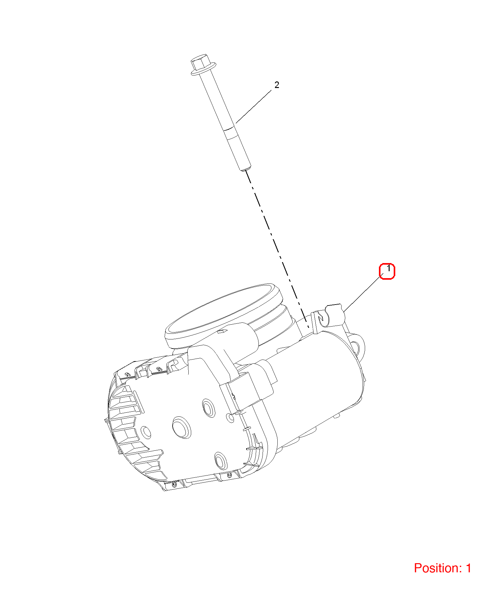 MG Throttle body OEM 10244721 FOR MG MG5 10244721-MG_OEM