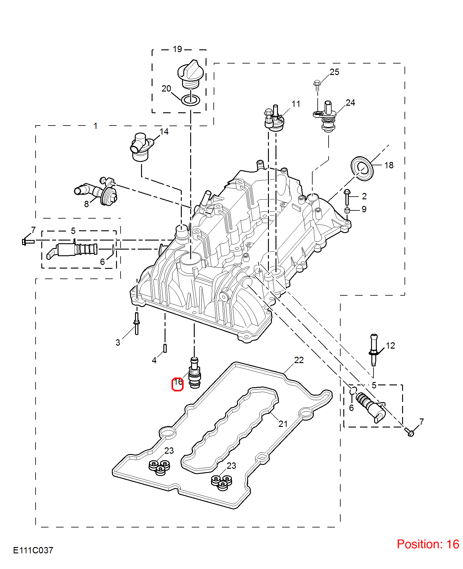 MG Exhaust valve OEM 10244745 FOR MG 10244745-MG_OEM