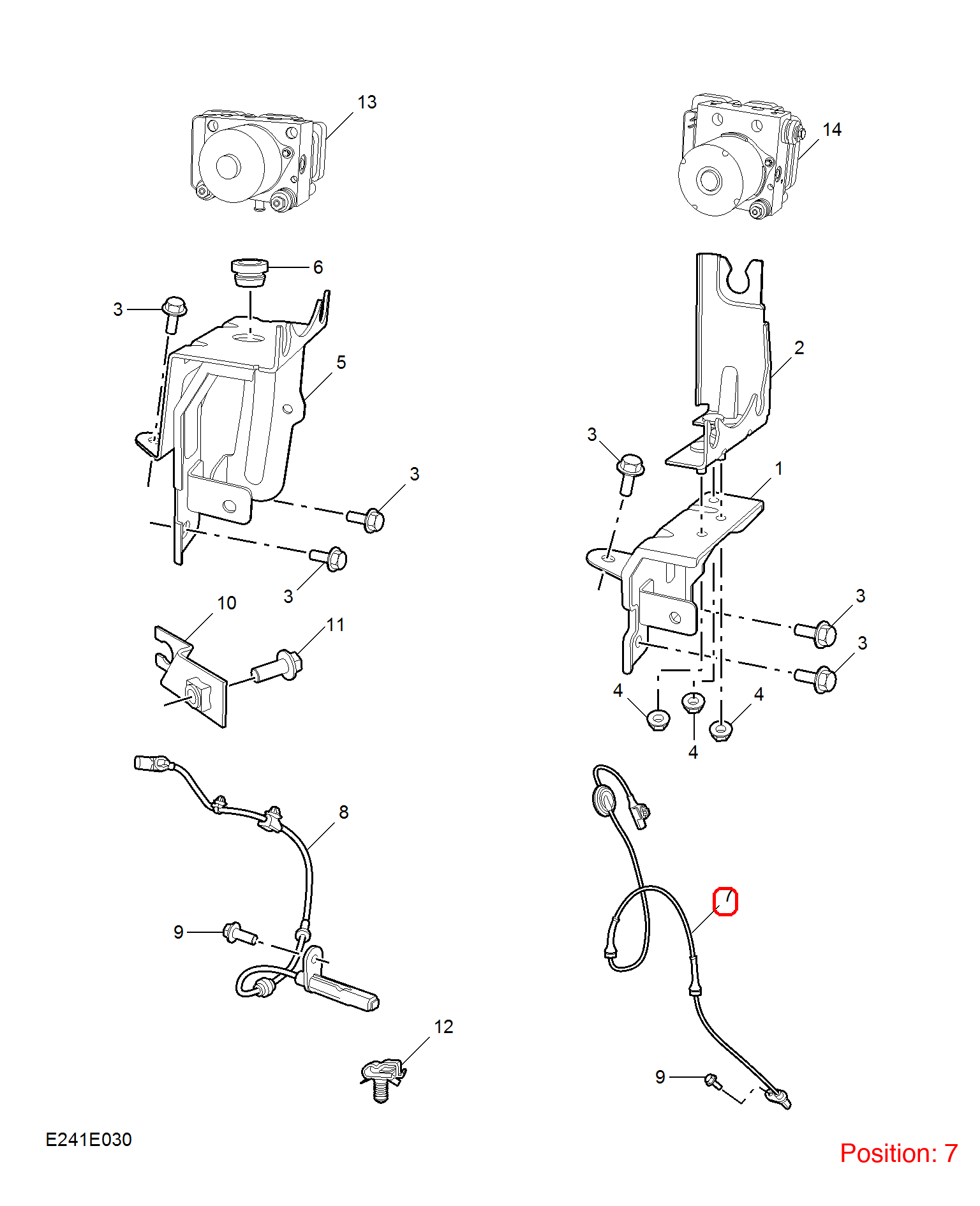 MG ABS sensor OEM 10244863 FOR MG 10244863-MG_OEM