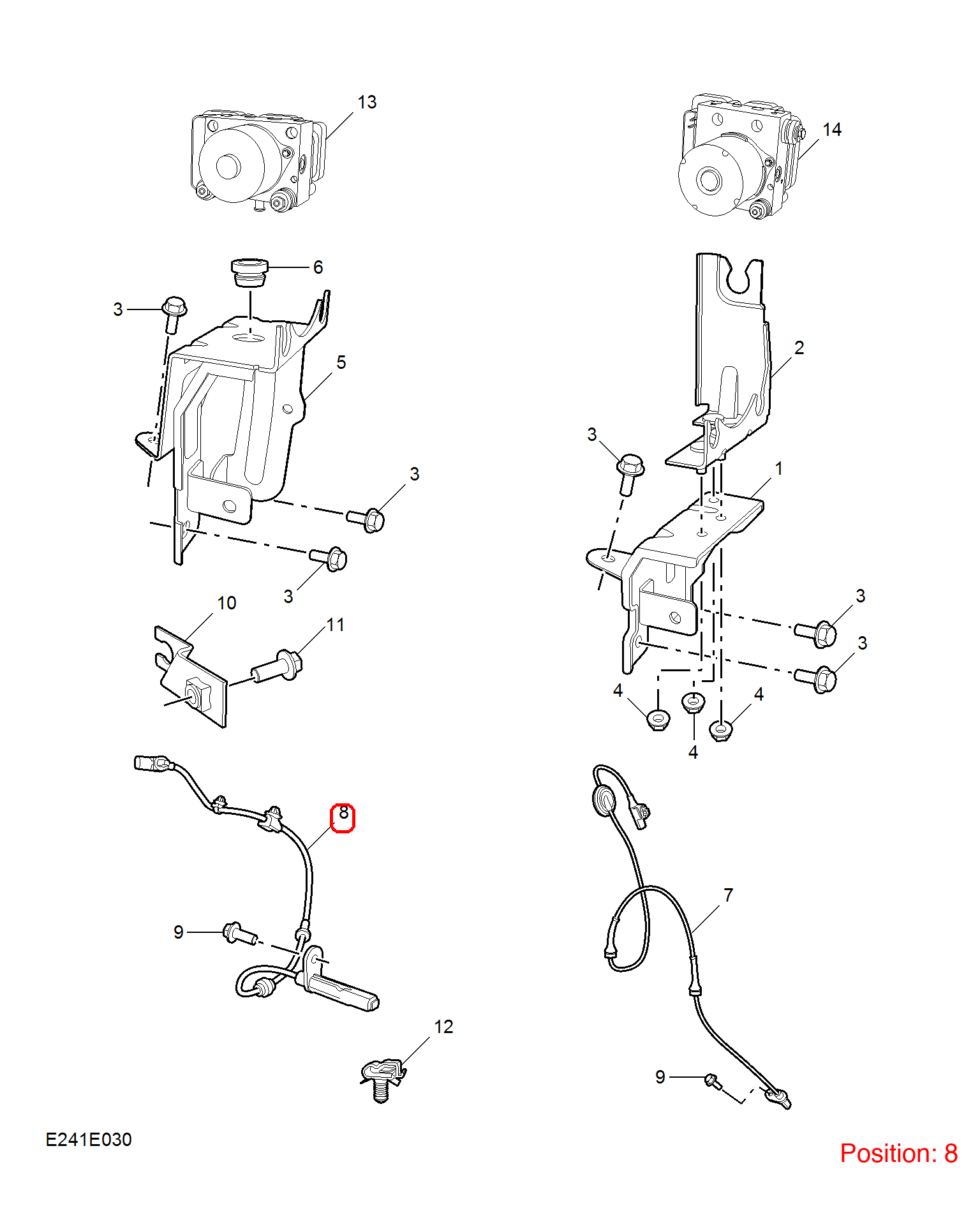MG ABS sensor OEM 10244864 FOR MG 10244864-MG_OEM