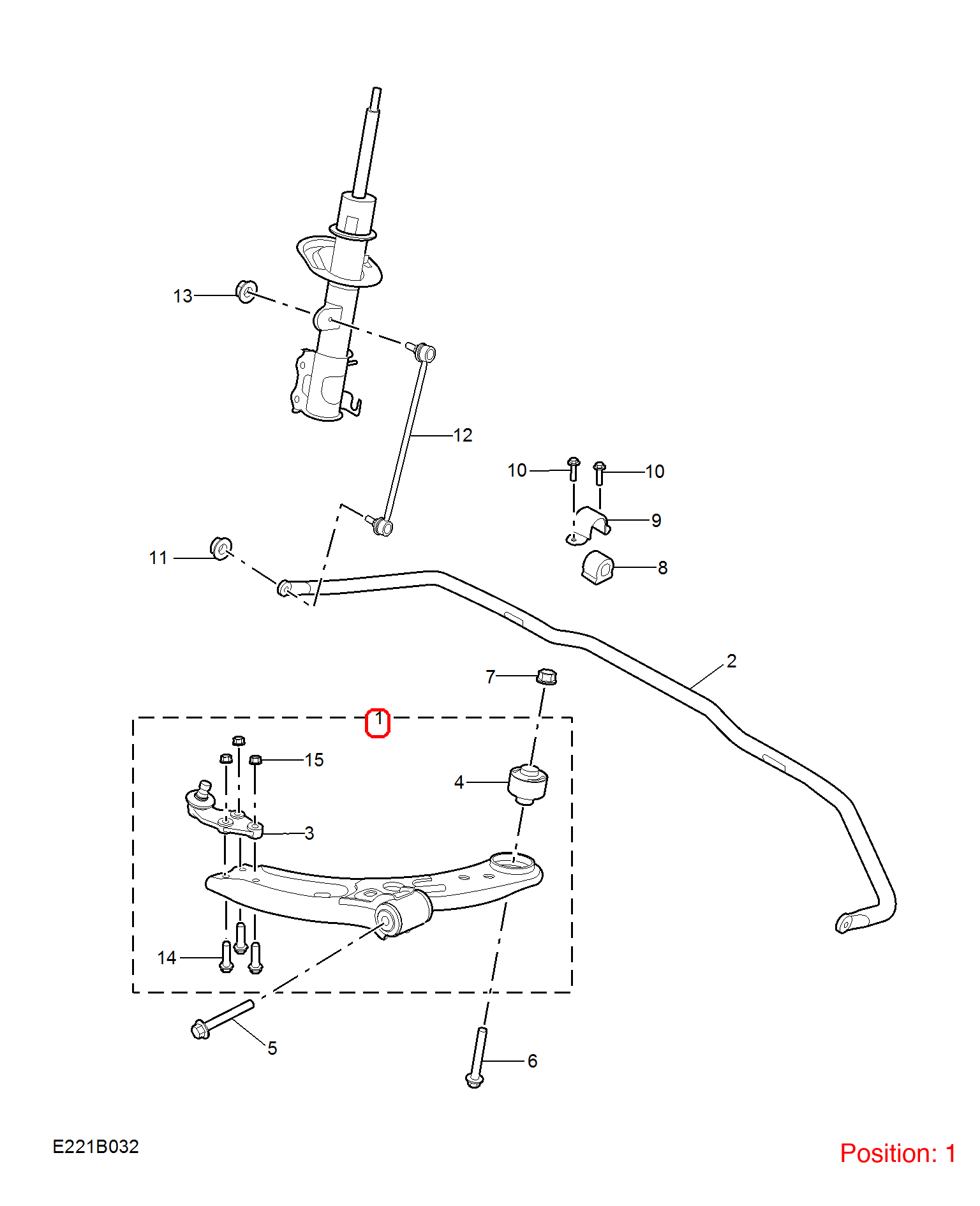 MG Control arm OEM 10252196 FOR MG 10252196-MG_OEM
