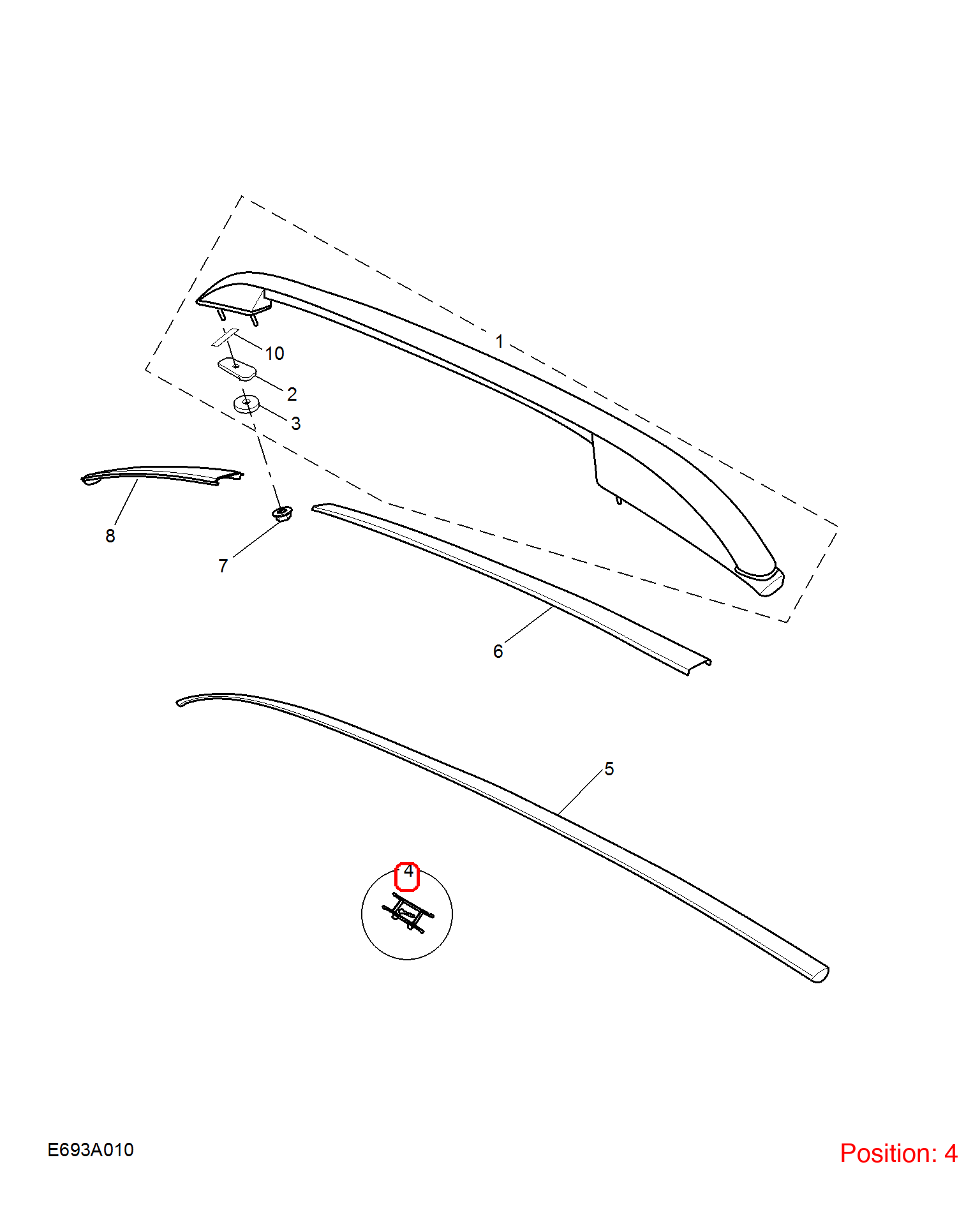 MG Buckle OEM 10259585 FOR MG 10259585-MG_OEM