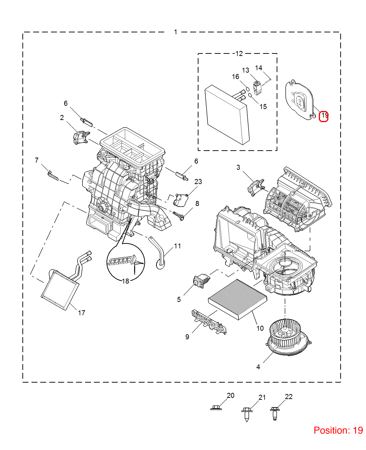 MG Expansion valve gasket OEM 10264958 FOR MG6 10264958-MG_OEM