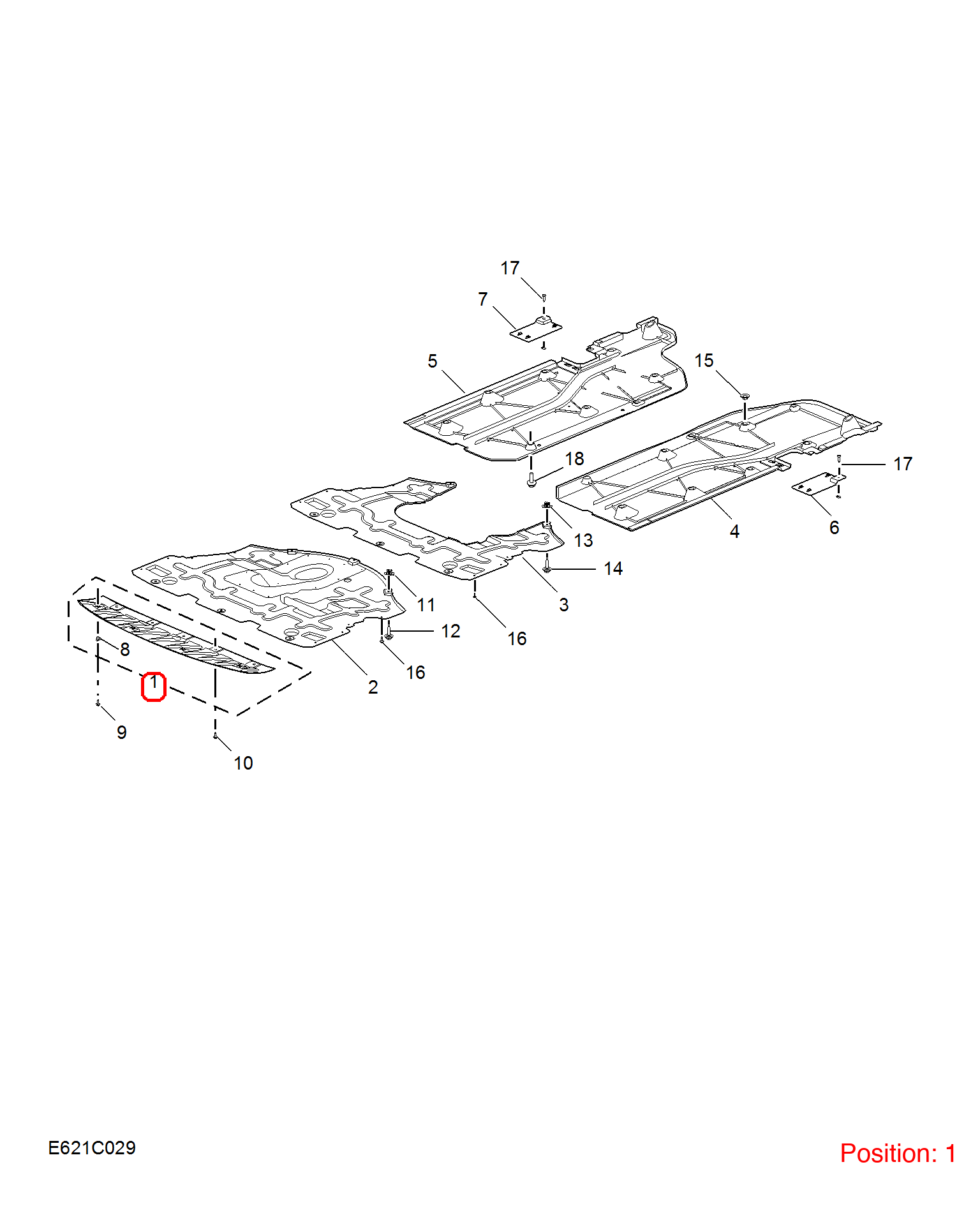 MG Bumper Diffuser OEM 10265687 FOR MG6 10265687-MG_OEM