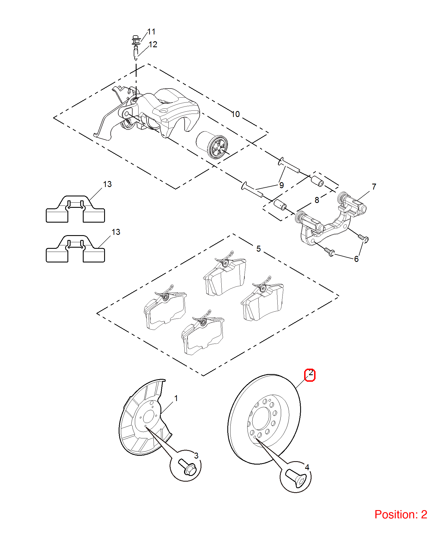 MG Brake disc OEM 10266049 FOR MG 10266049-MG_OEM