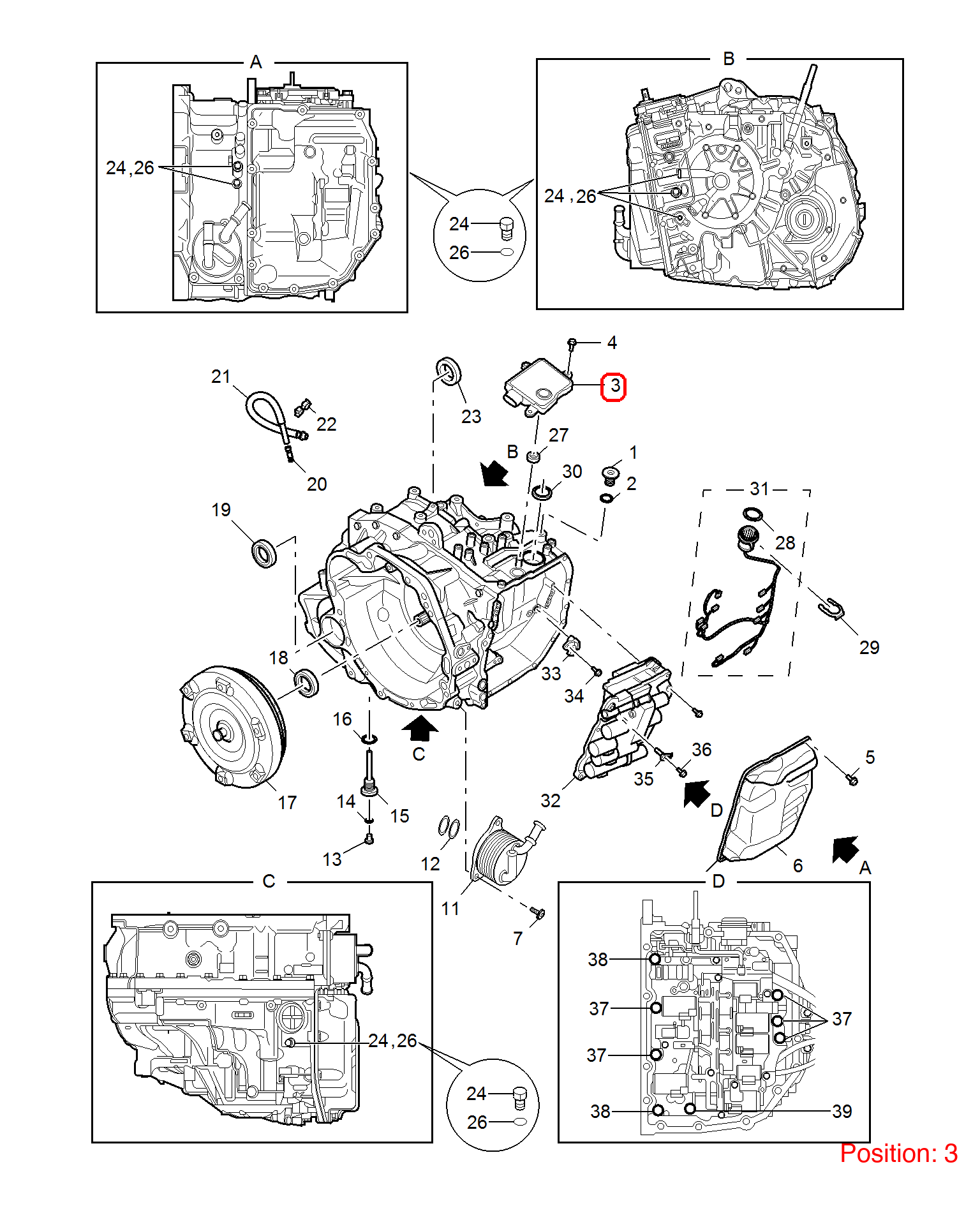 MG Transmission Control Unit OEM 10278942 FOR MG 10278942-MG_OEM