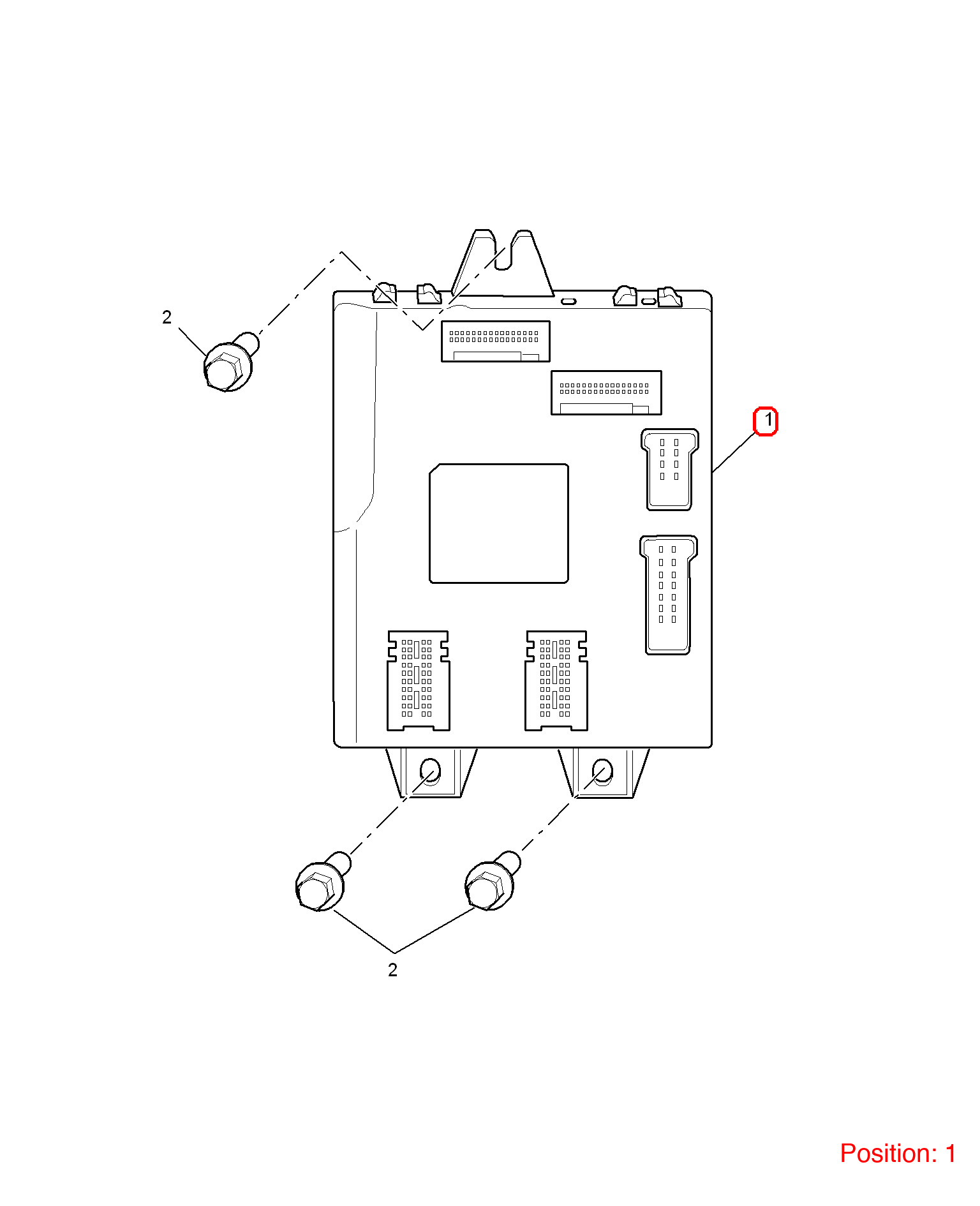 MG Body Control Module OEM 10286899 FOR MG 10286899-MG_OEM
