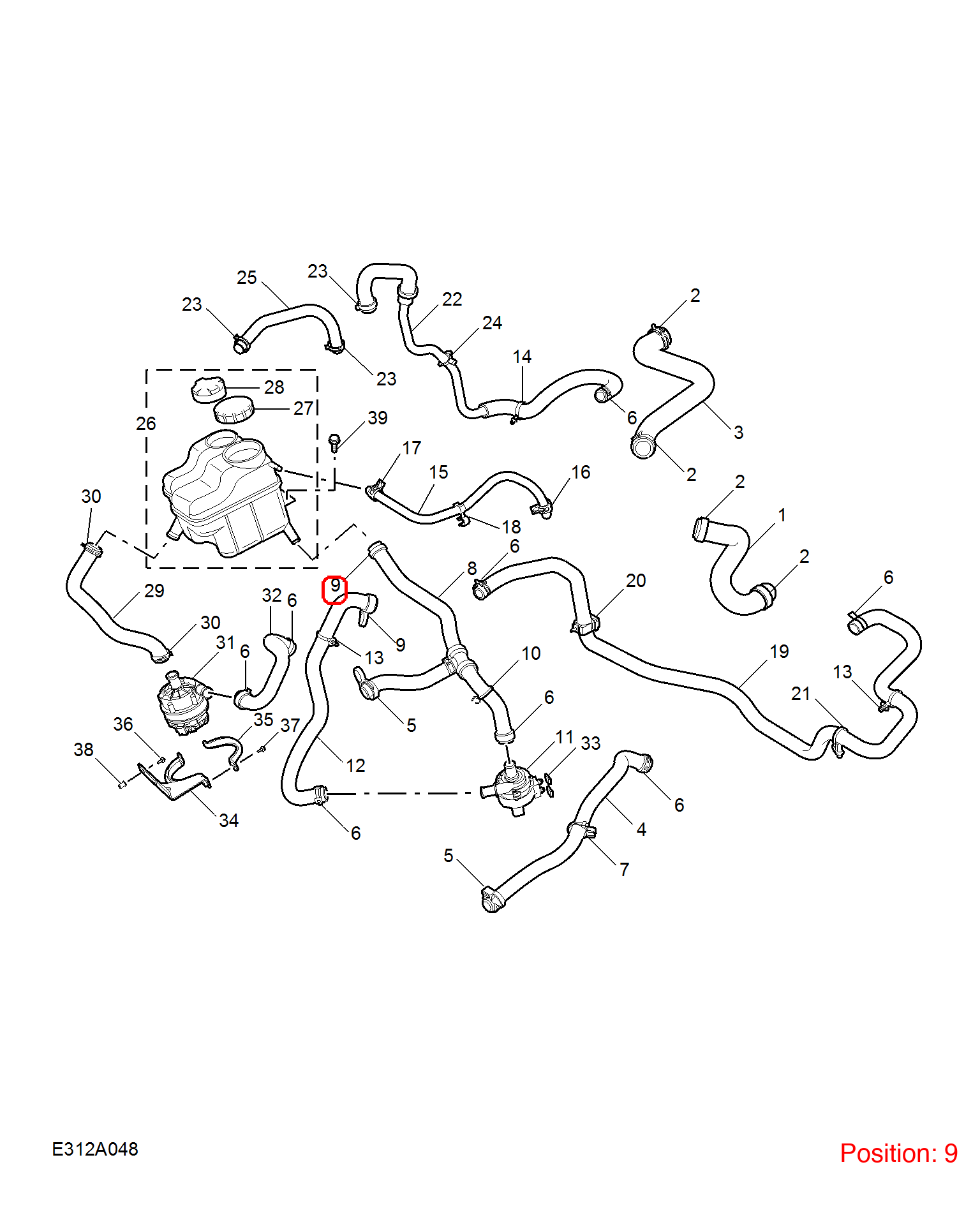 MG Clamp OEM 10293078 FOR MG6 10293078-MG_OEM