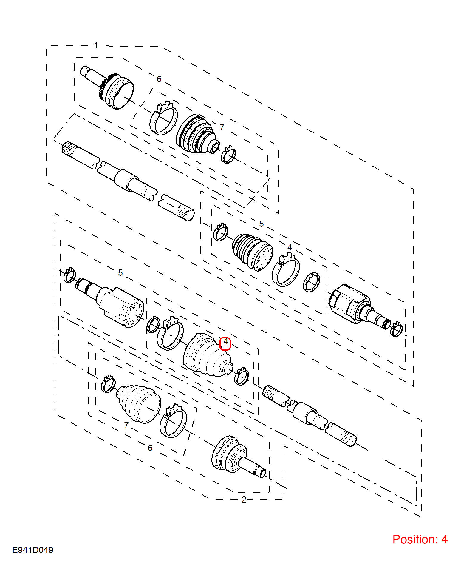 MG CV Boot OEM 10295969 FOR MG 10295969-MG_OEM