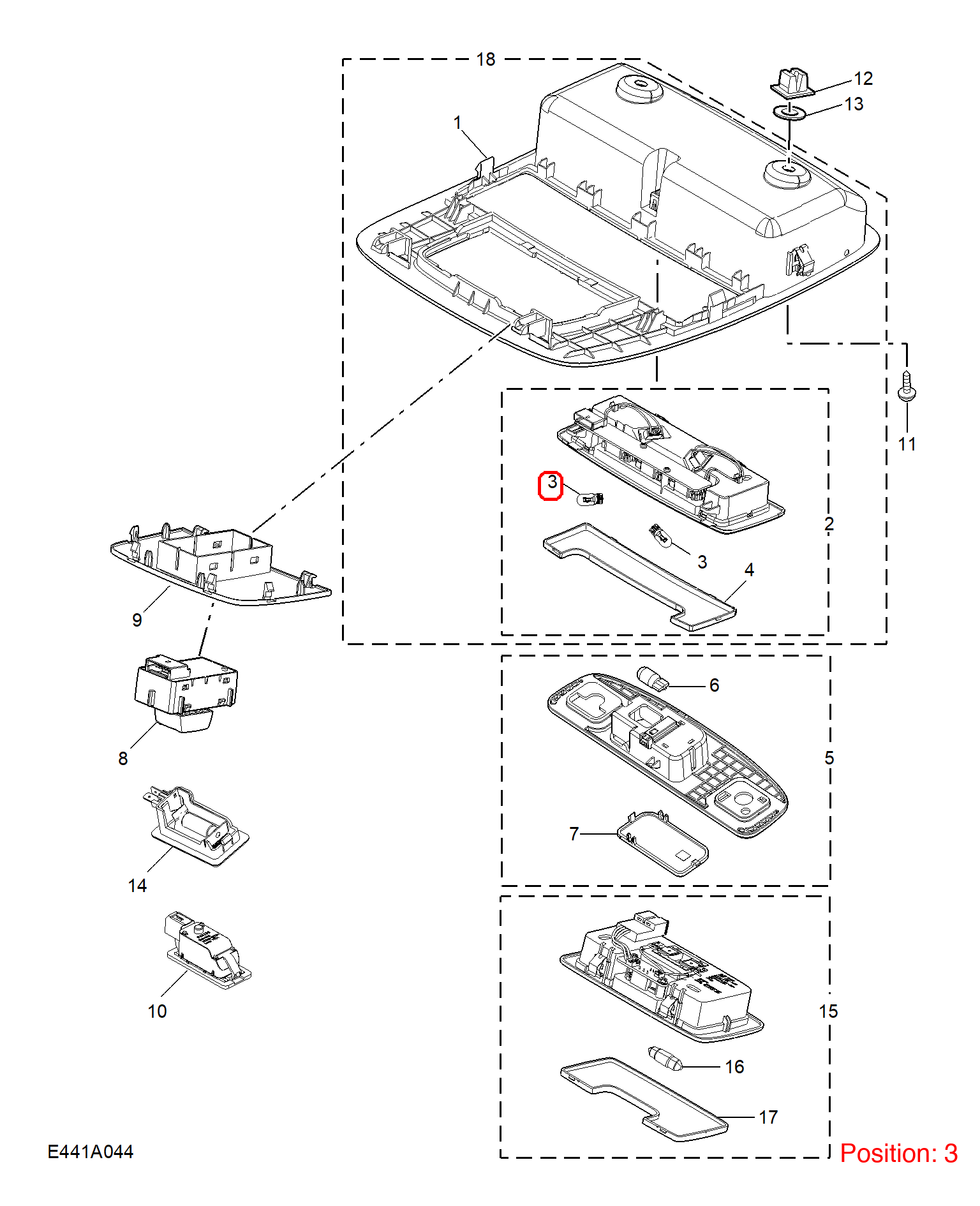 MG Light bulb OEM 10310124 FOR MG RX5 MG5 MG6 10310124-MG_OEM