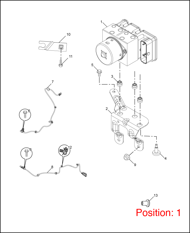 MG ABS pump OEM 10318424 FOR MG5 MG350 10318424-MG_OEM