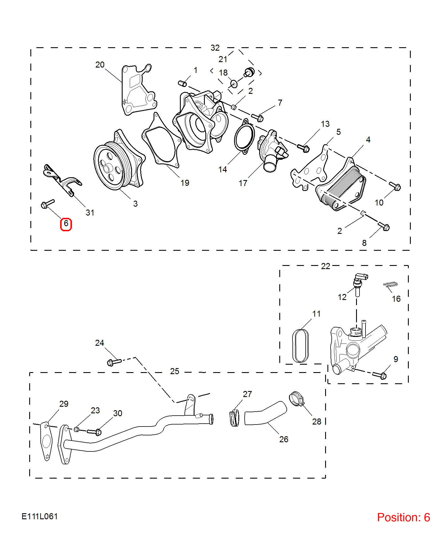 MG Screw OEM 10331547 FOR MG MG5 MG6 10331547-MG_OEM