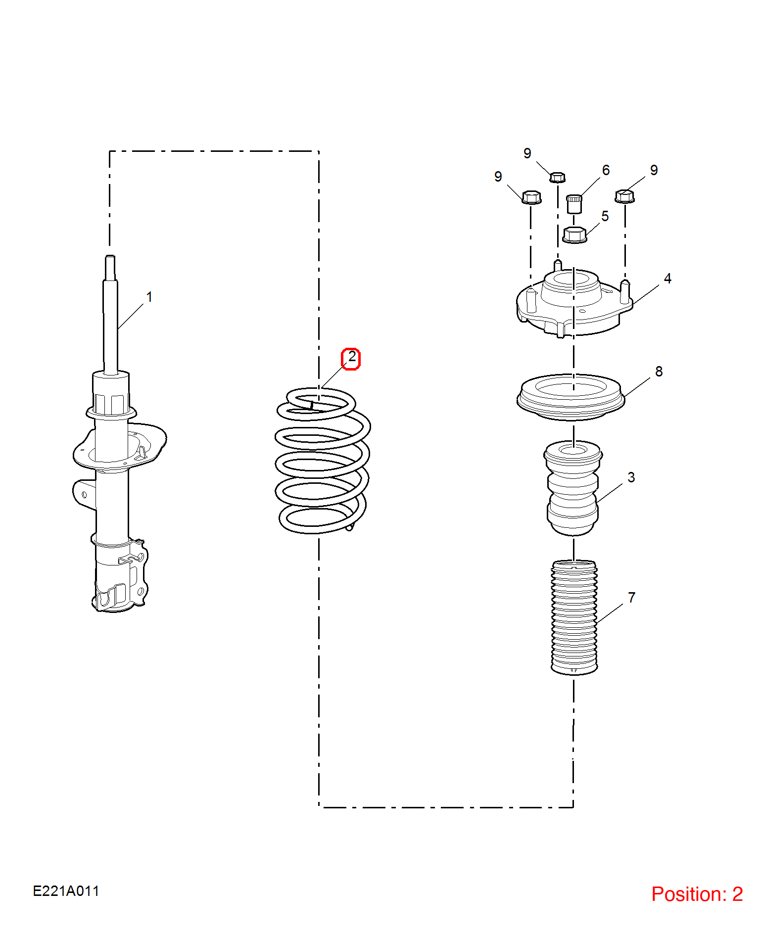 MG Shock absorber spring OEM 10342810 FOR MG 10342810-MG_OEM