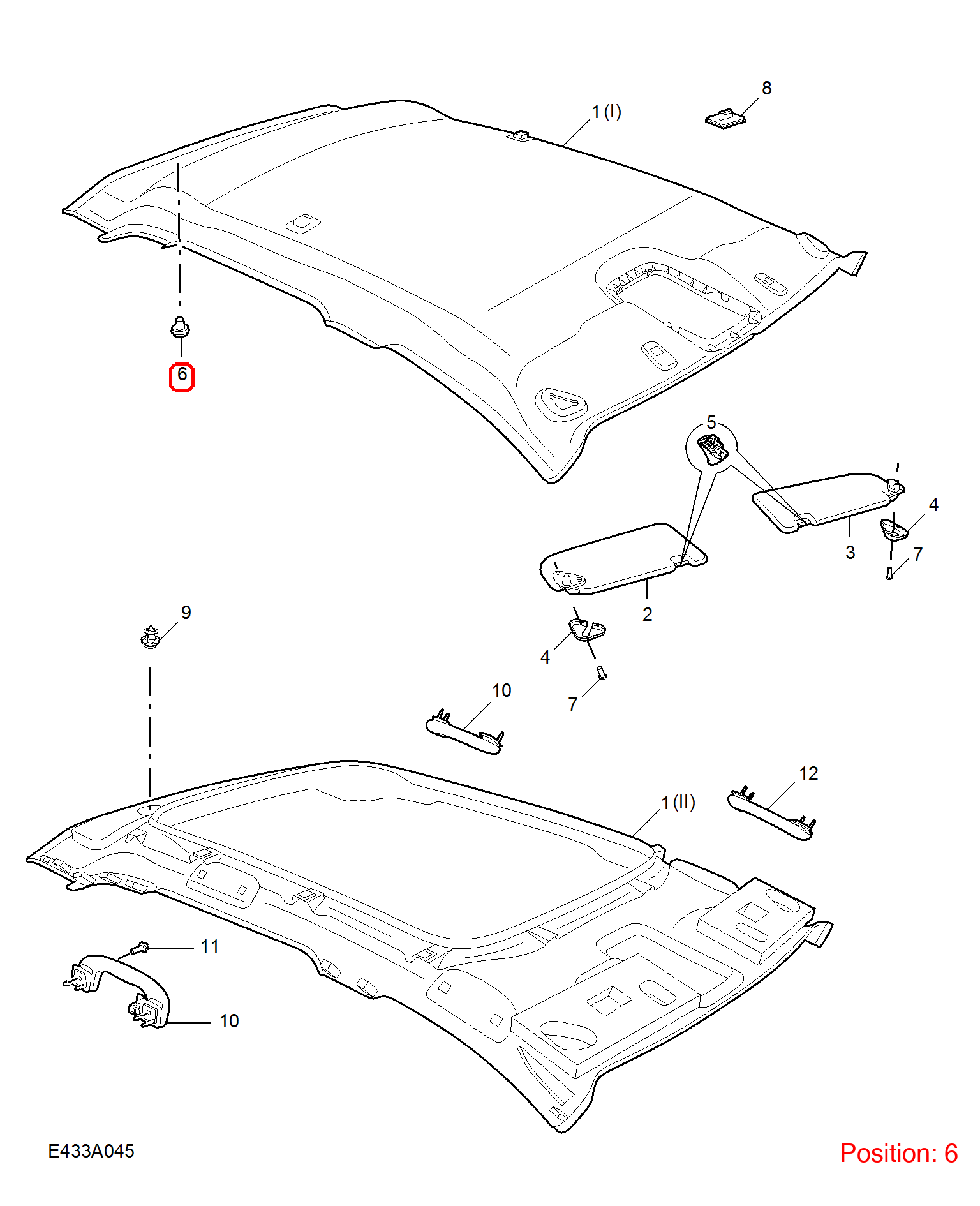 MG Buckle OEM 10344205 FOR MG RX5 MG5 RX8 10344205-MG_OEM
