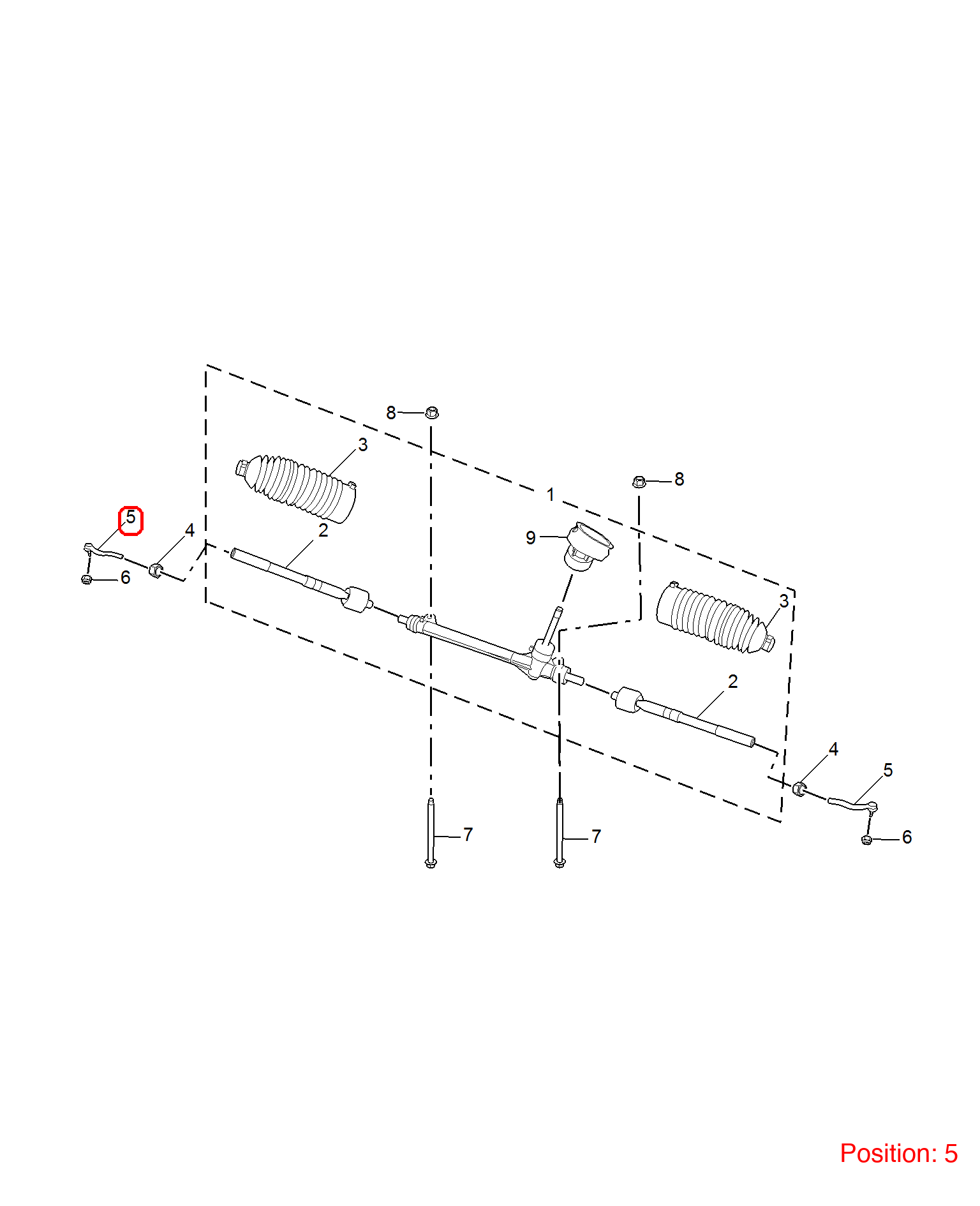 MG Tie Rod End OEM 10353668 FOR MG 10353668-MG_OEM