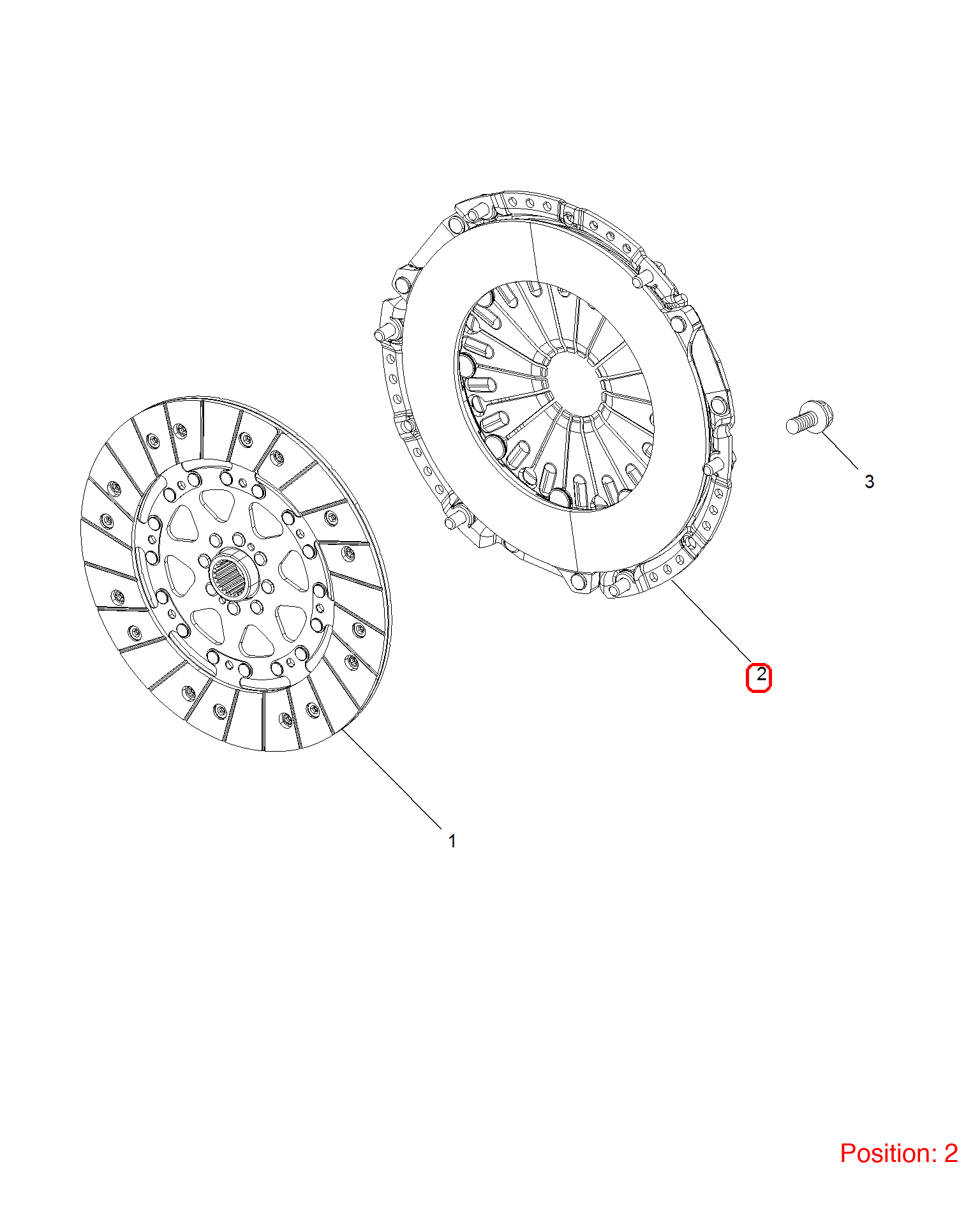 MG Clutch Pressure Plate OEM 10368967 FOR MG 10368967-MG_OEM