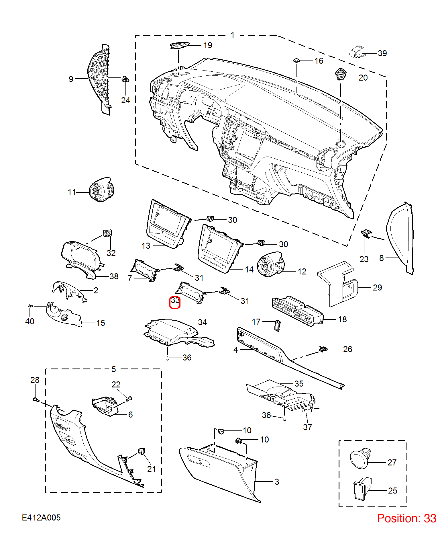 MG Air conditioning control panel OEM 10369782 FOR MG 10369782-MG_OEM