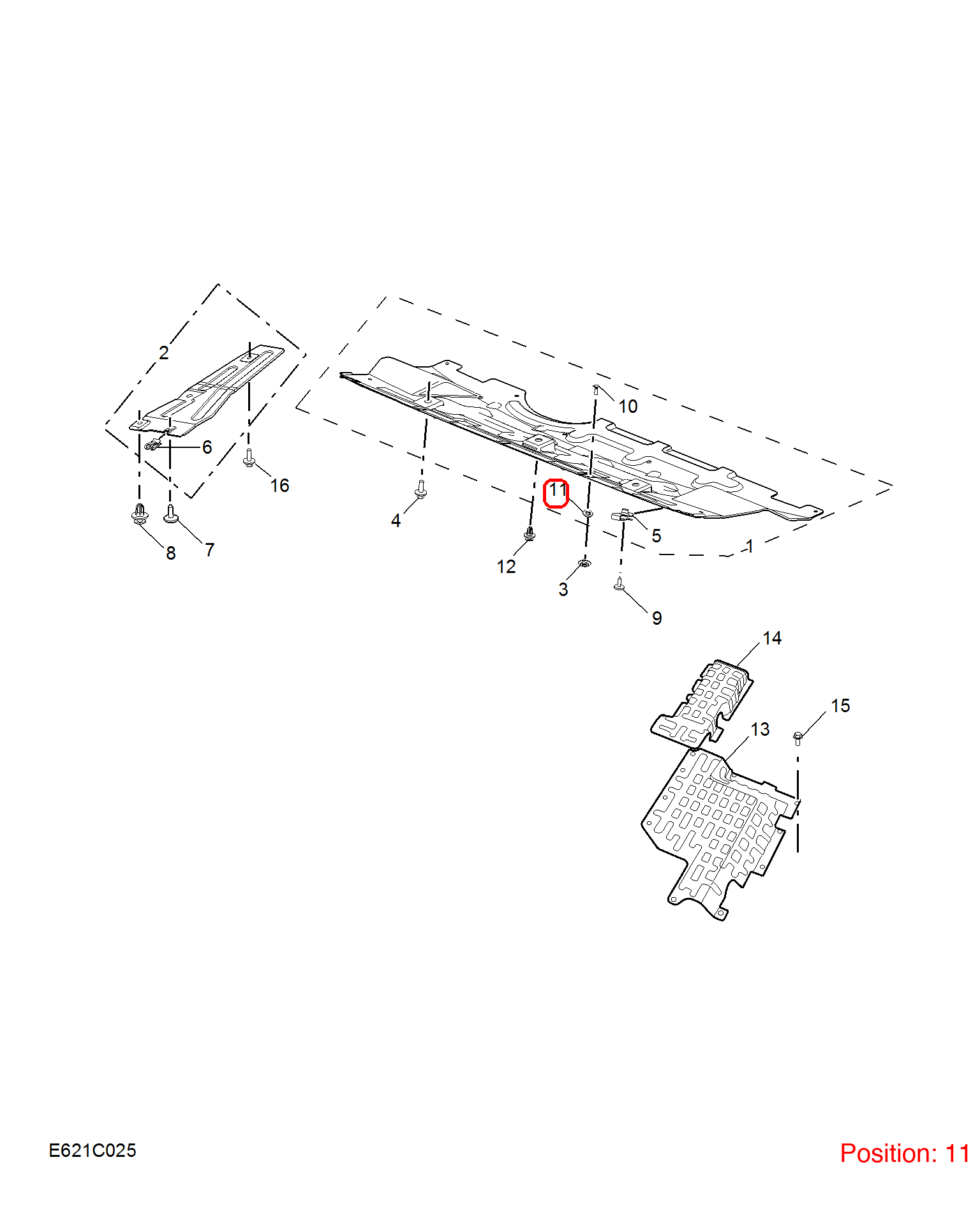 MG Buckle OEM 10370604 FOR MG RX5 10370604-MG_OEM